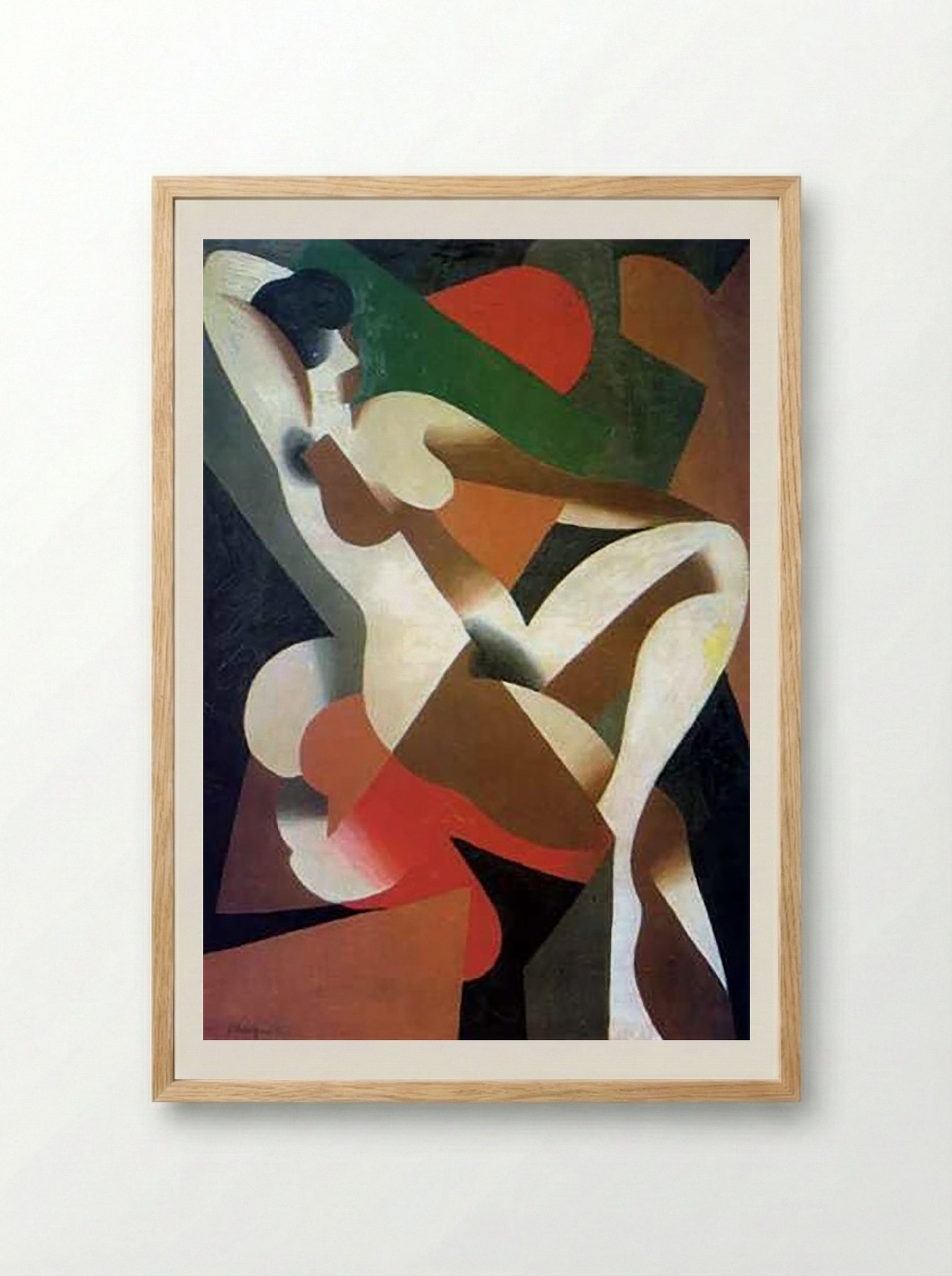 Donna - Alexandra Exter - Framed Print Wood