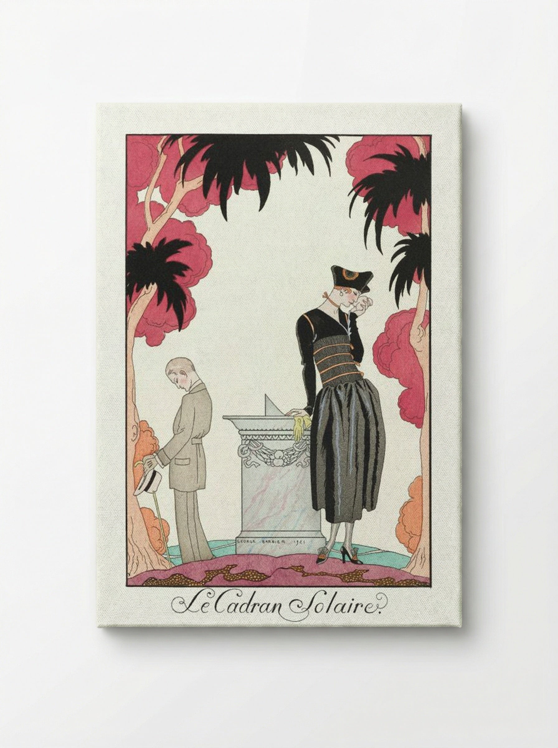 Le Cadran Solaire - George Barbier - Canvas