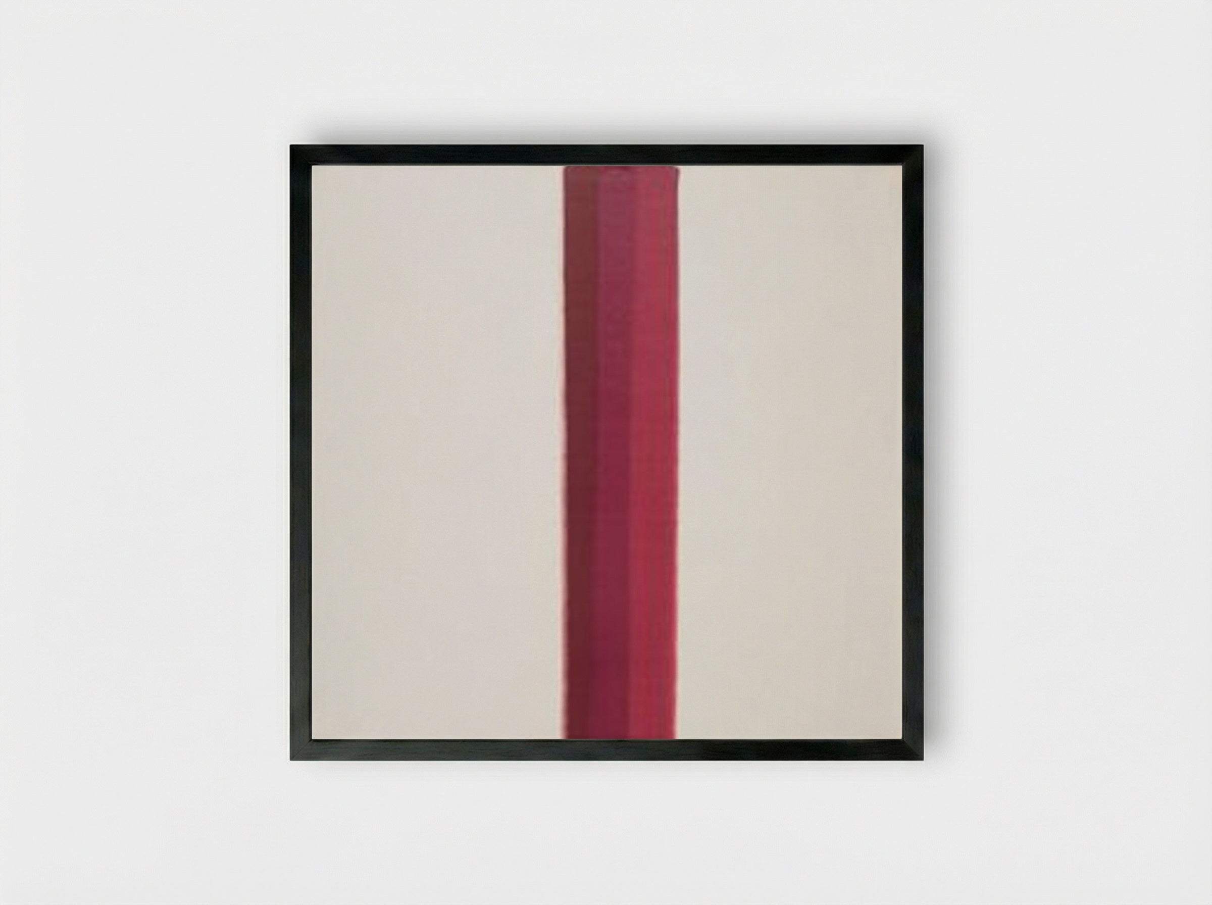 Roseate - Morris Louis - Framed Print Black