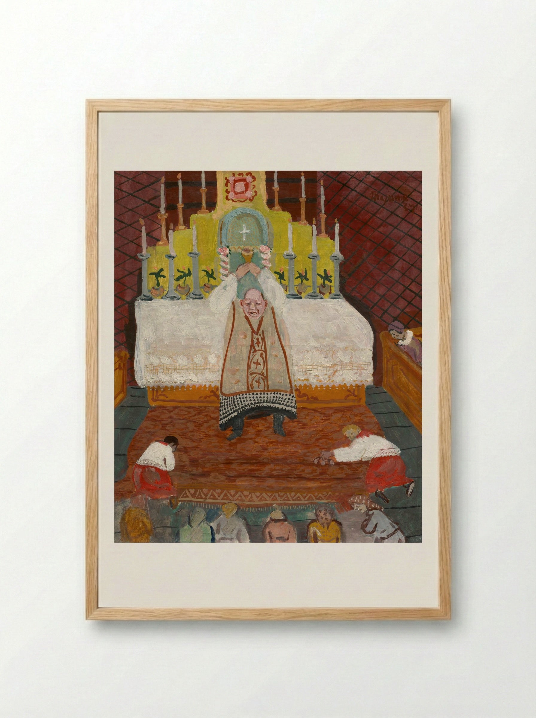 Upheaval - Cyprián Majerník - Framed Print Wood