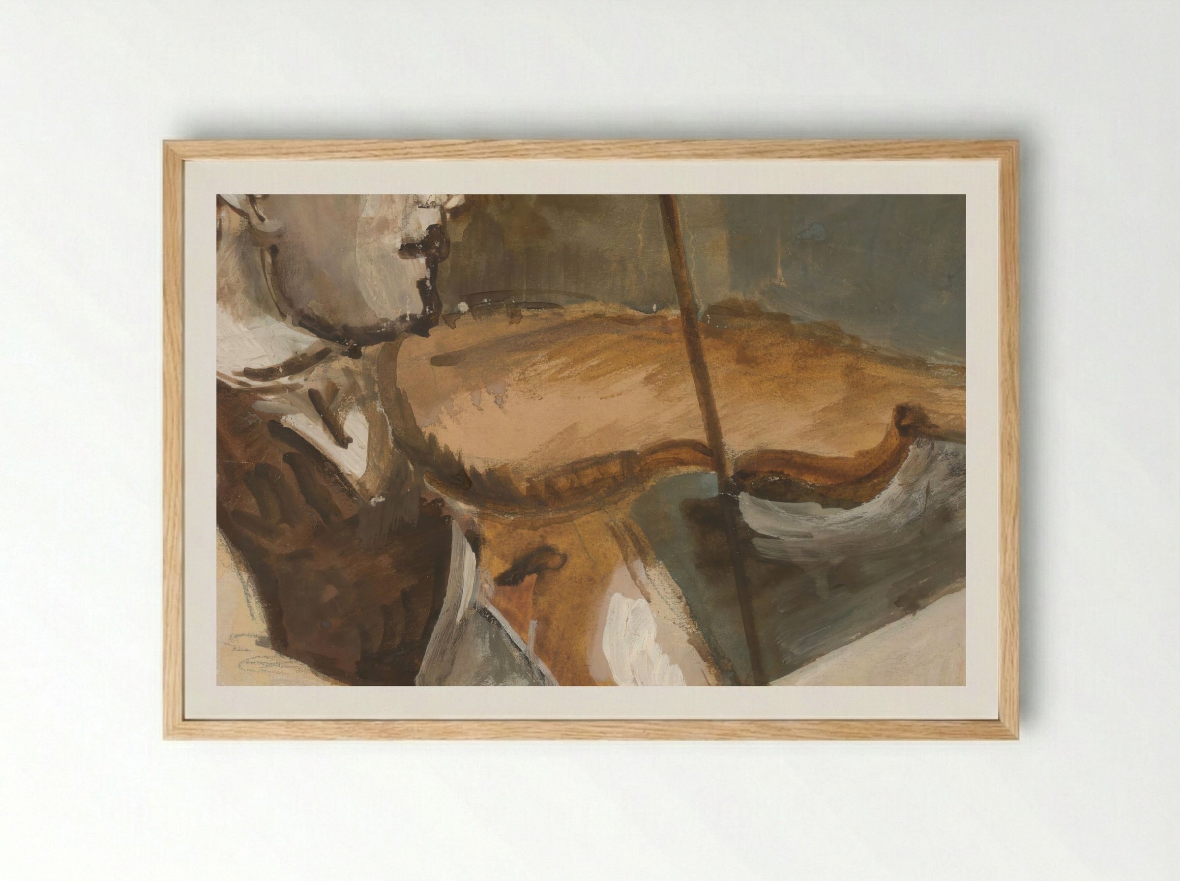 Gypsy Fiddler - Cyprian Majerník - Framed Print Wood
