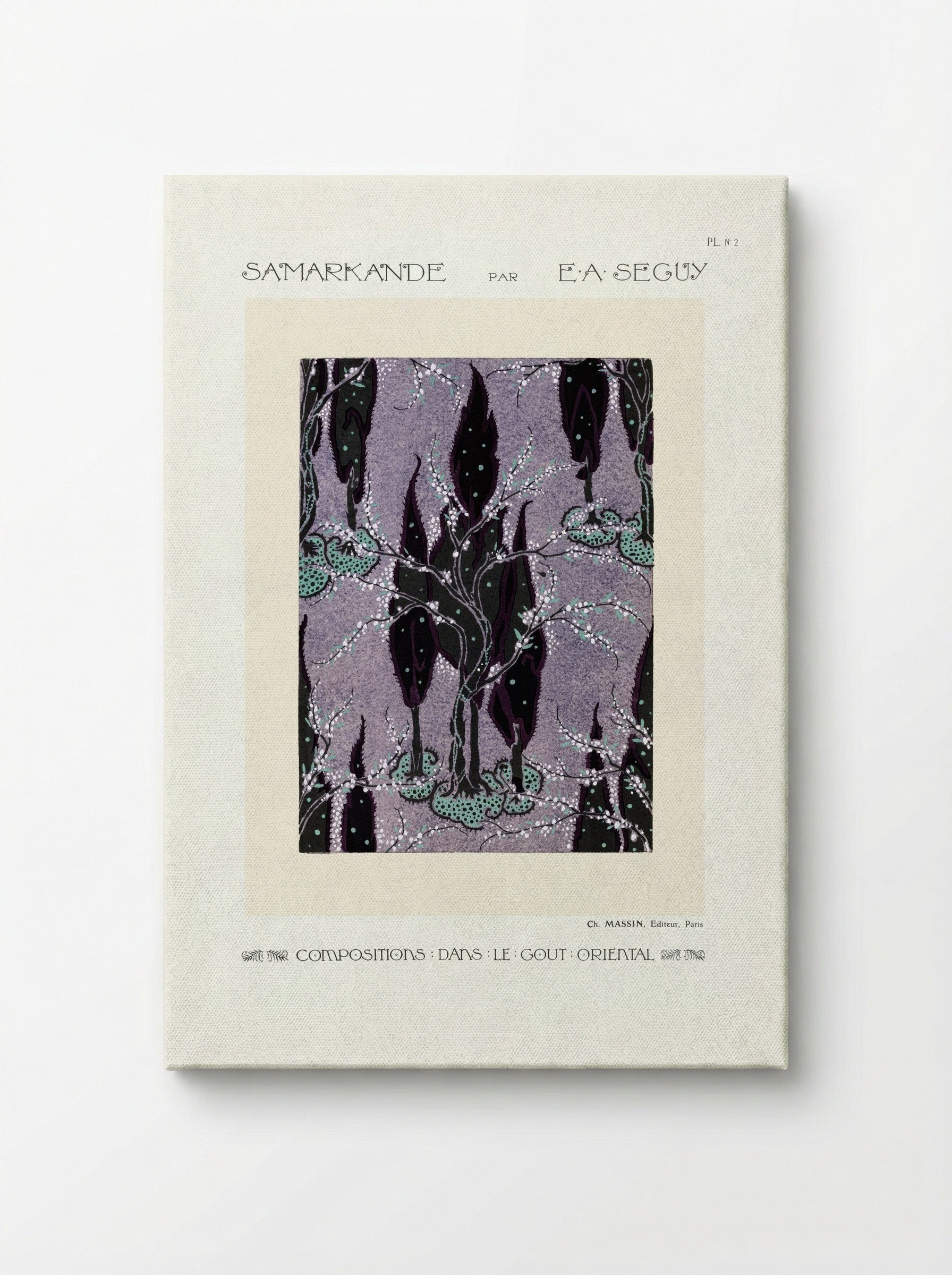 Samarkande, Plate No. 2 (Oriental Composition) - Émile-Allain Séguy - Canvas