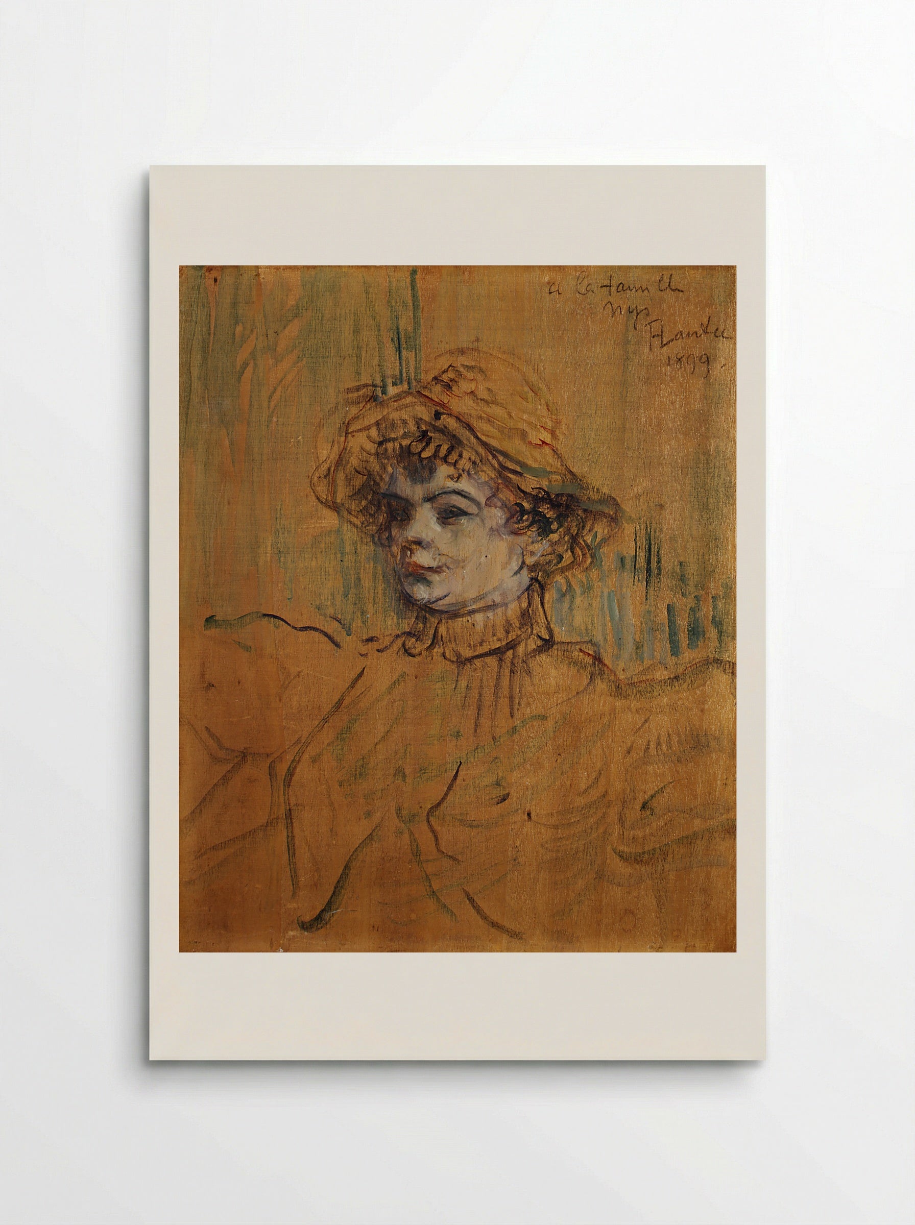 Mademoiselle Nys - Henri de Toulouse-Lautrec - Poster