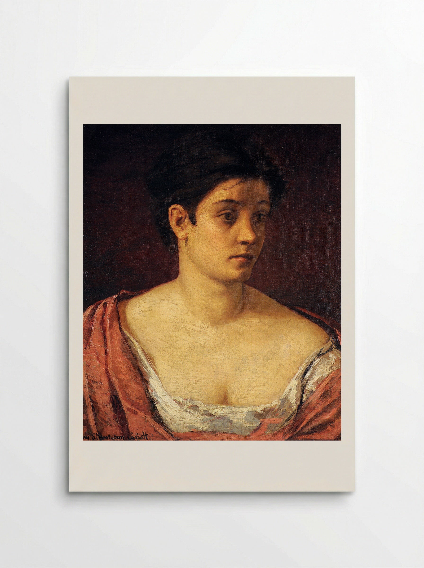Portrait of a Woman - Mary Stevenson Cassatt - Poster