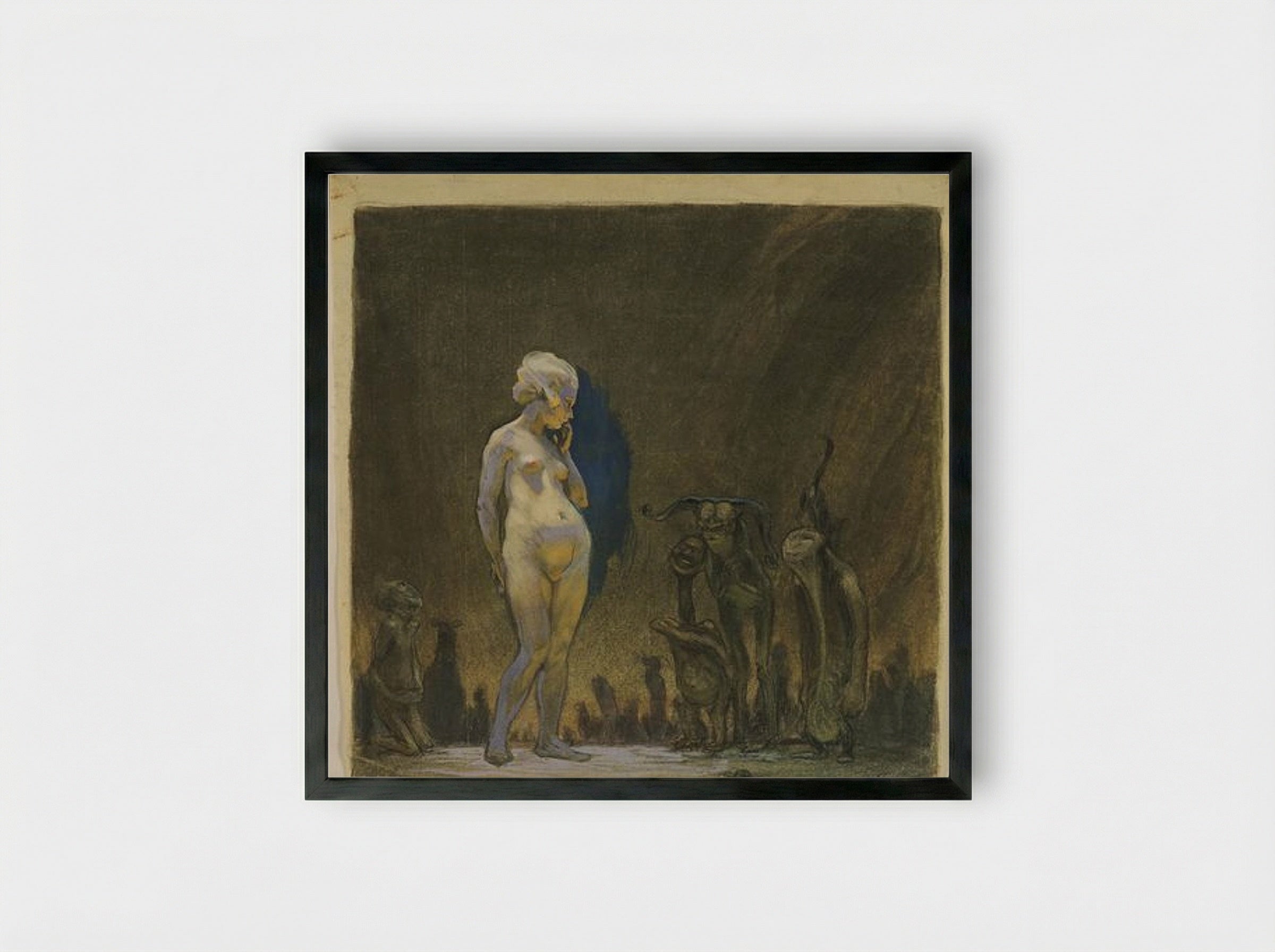 Admiration - Frantisek Kupka - Framed Print Black