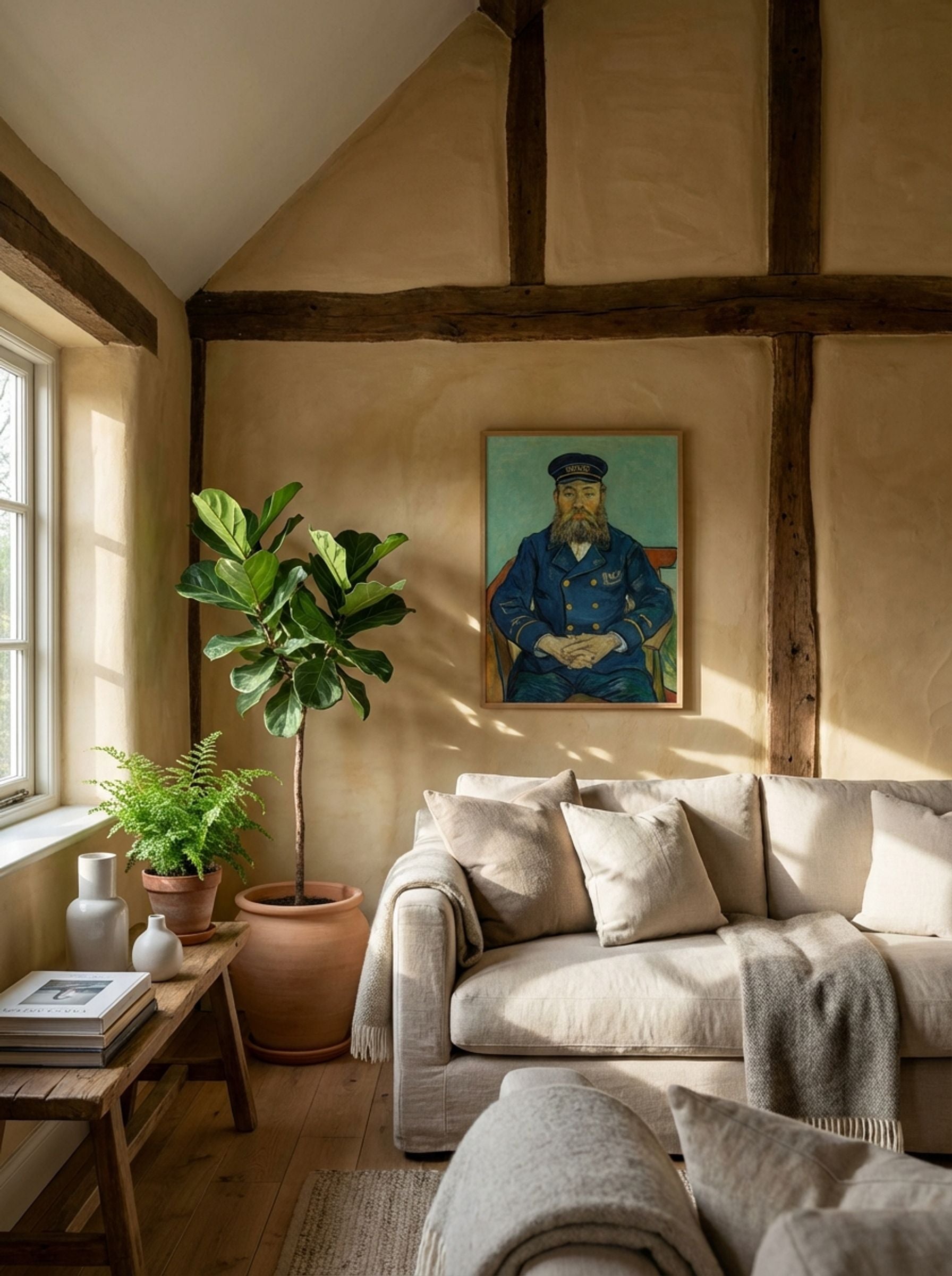 Portrait of Postman Roulin - Vincent van Gogh - Lifestyle