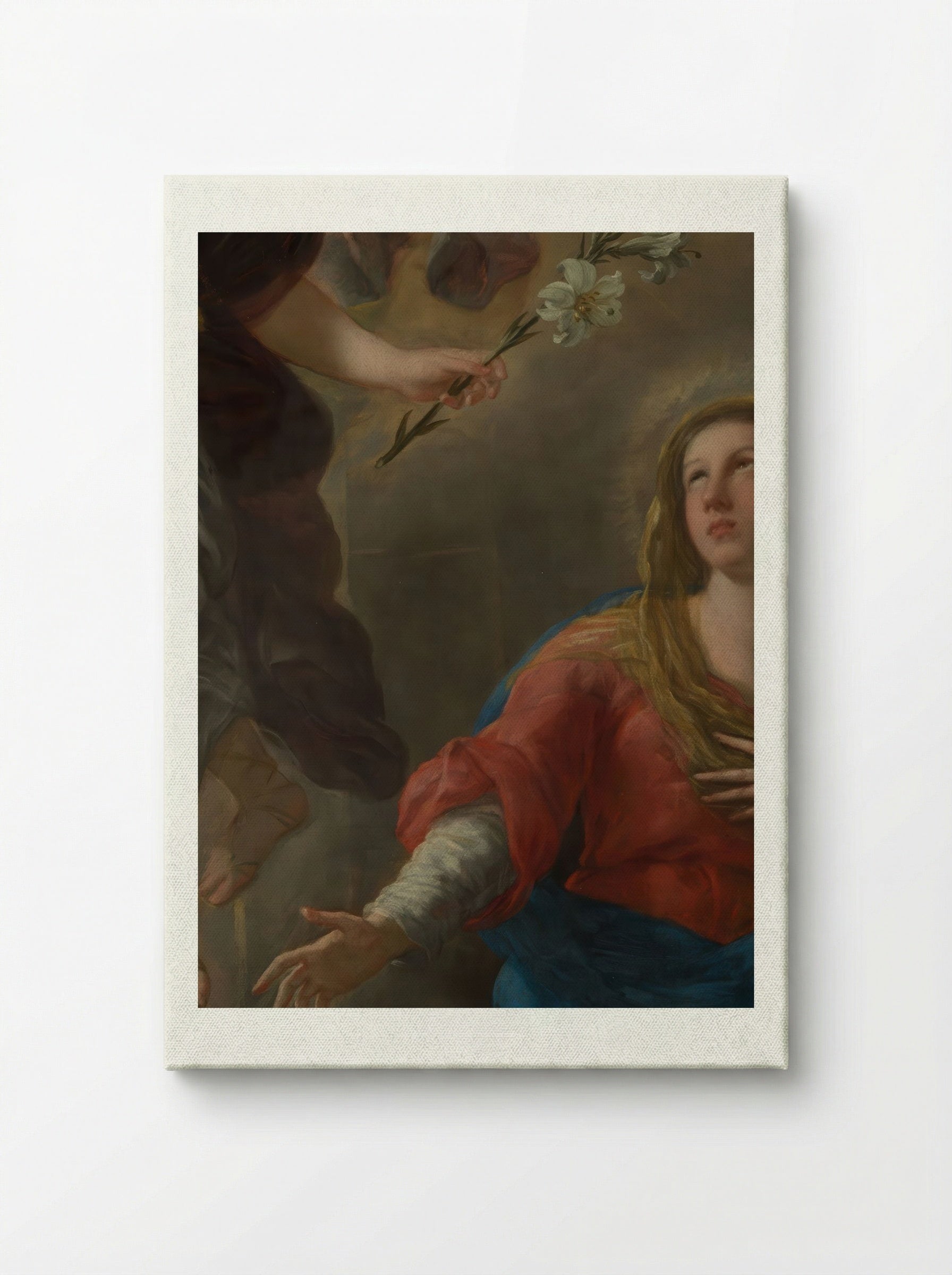 The Annunciation - Luca Giordano - Canvas