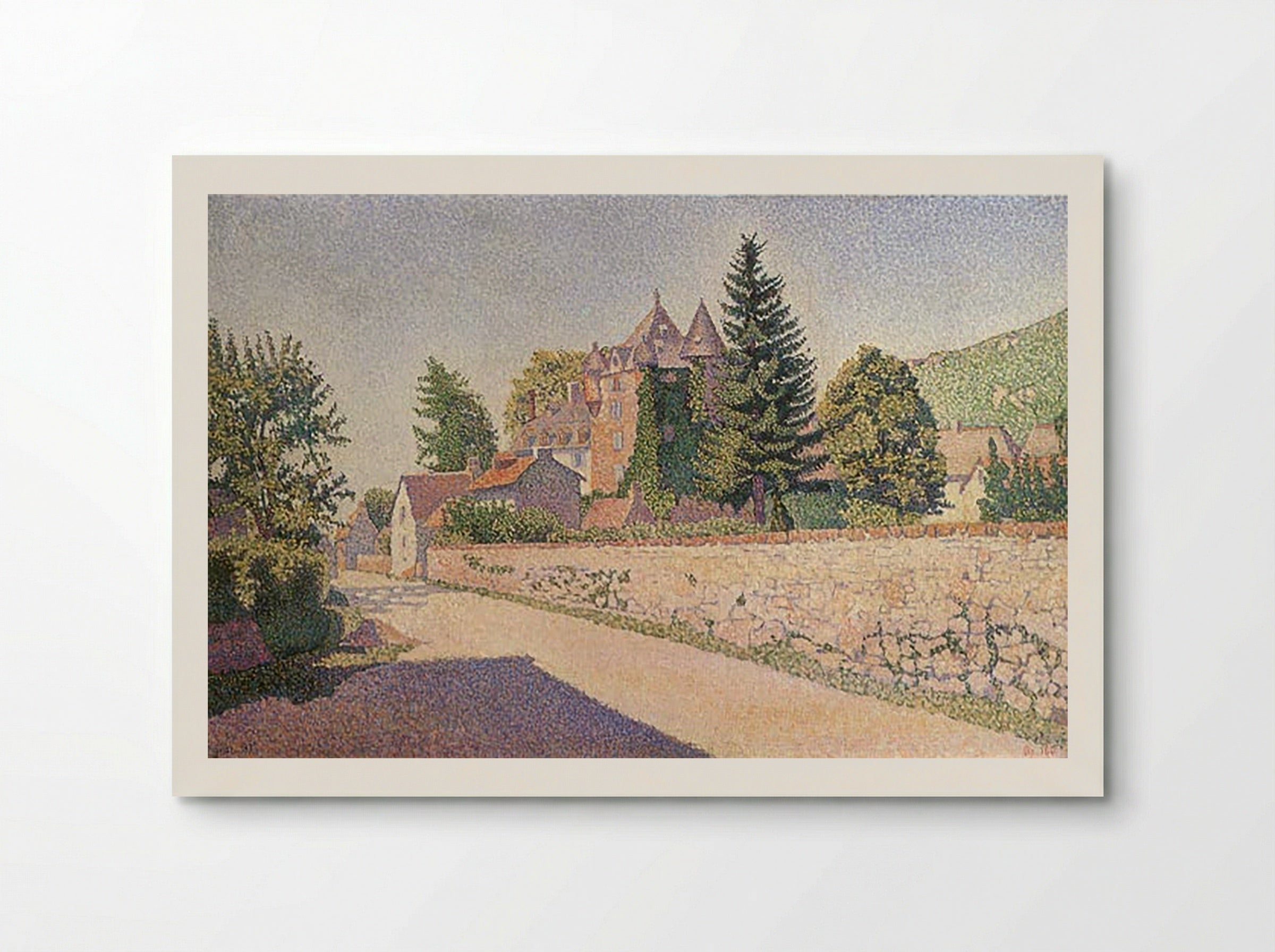 Chateau de Comblat - Paul Signac - Poster