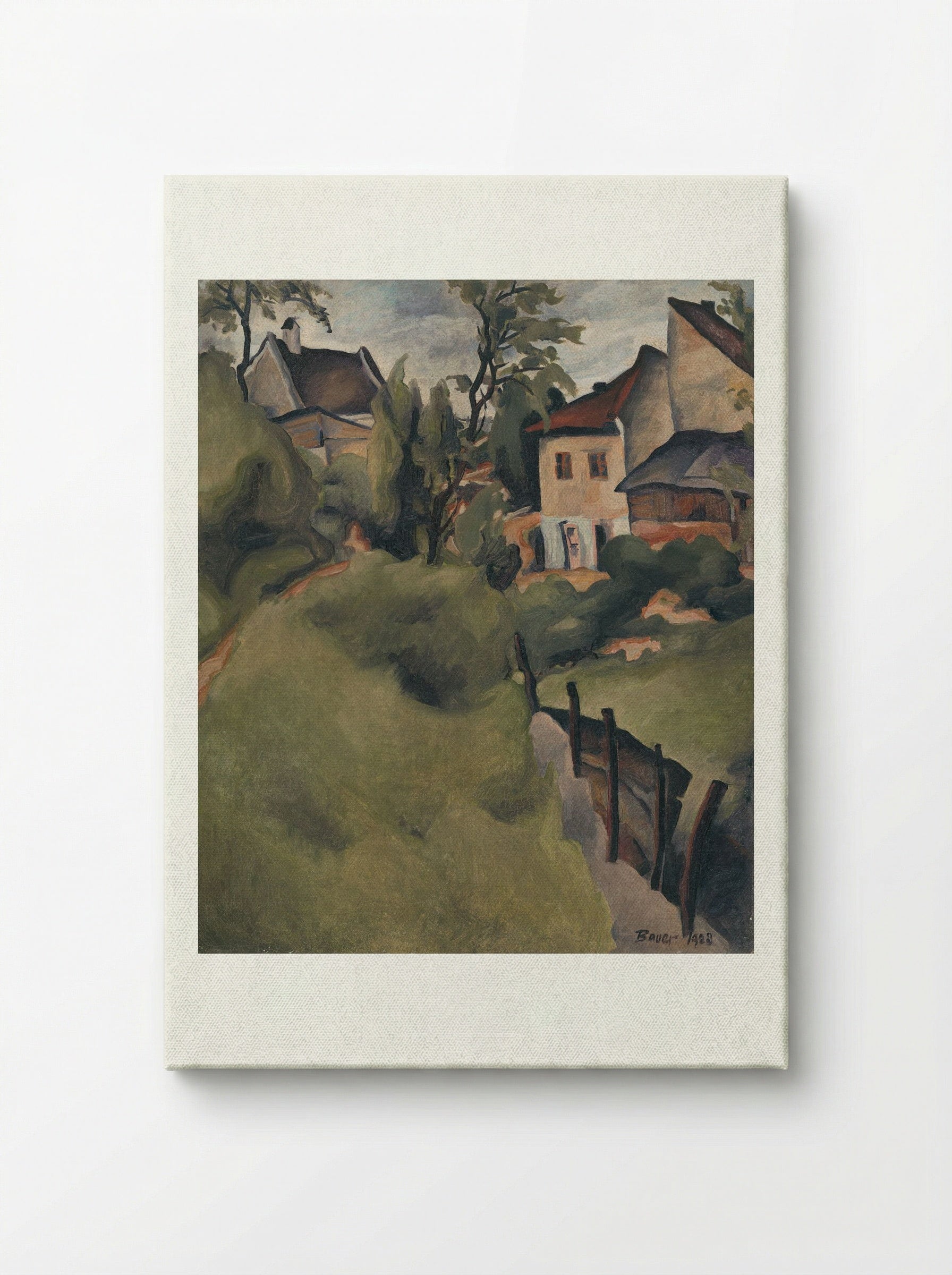 Corner of Košice - Konstantin Bauer - Canvas