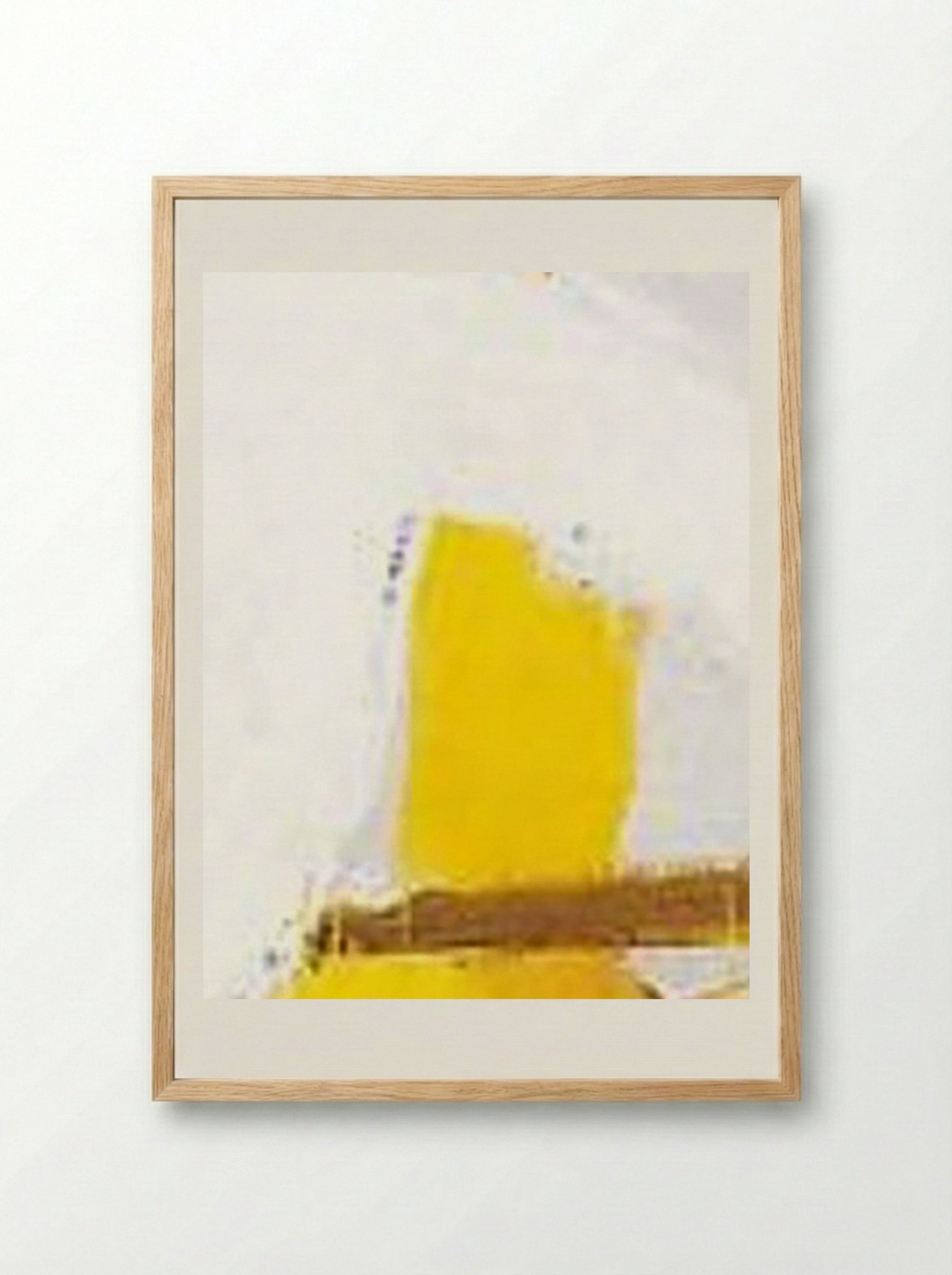 Mycenae - Franz Kline - Framed Print Wood