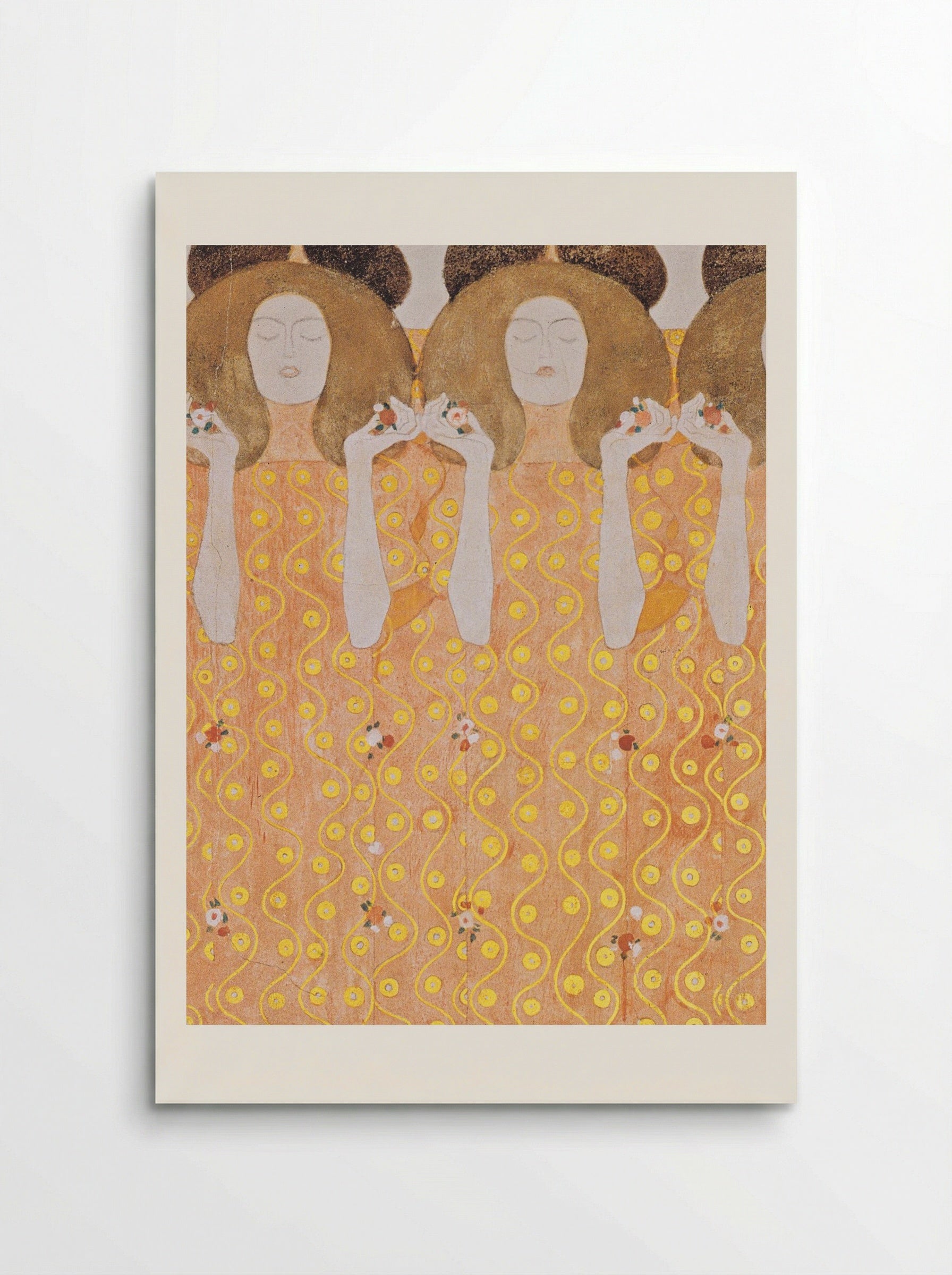 Beethoven Frieze - Gustav Klimt - Poster