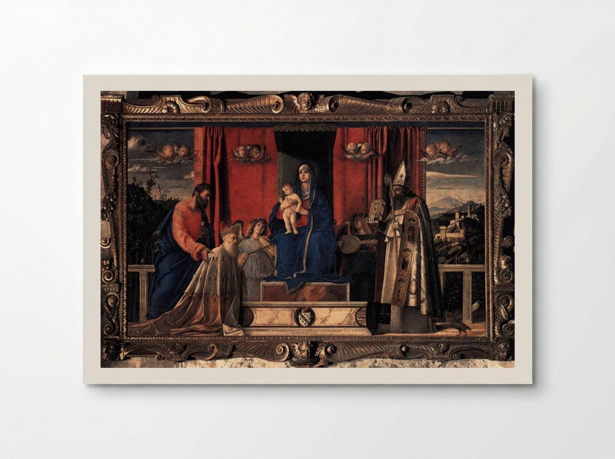 Barbarigo Altarpiece - Giovanni Bellini - Poster