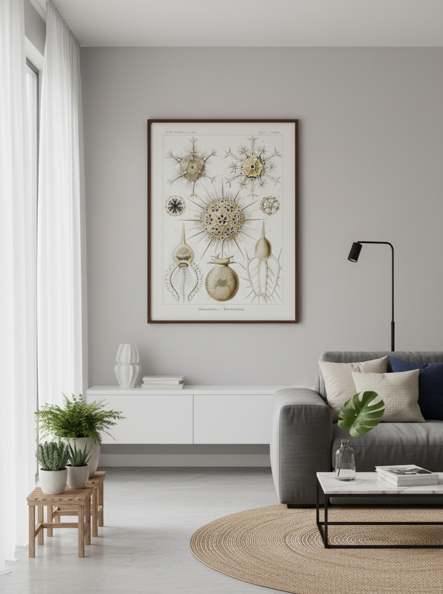 Phaeodaria-Rohrstrahlinge (1904) - Ernst Haeckel - Lifestyle