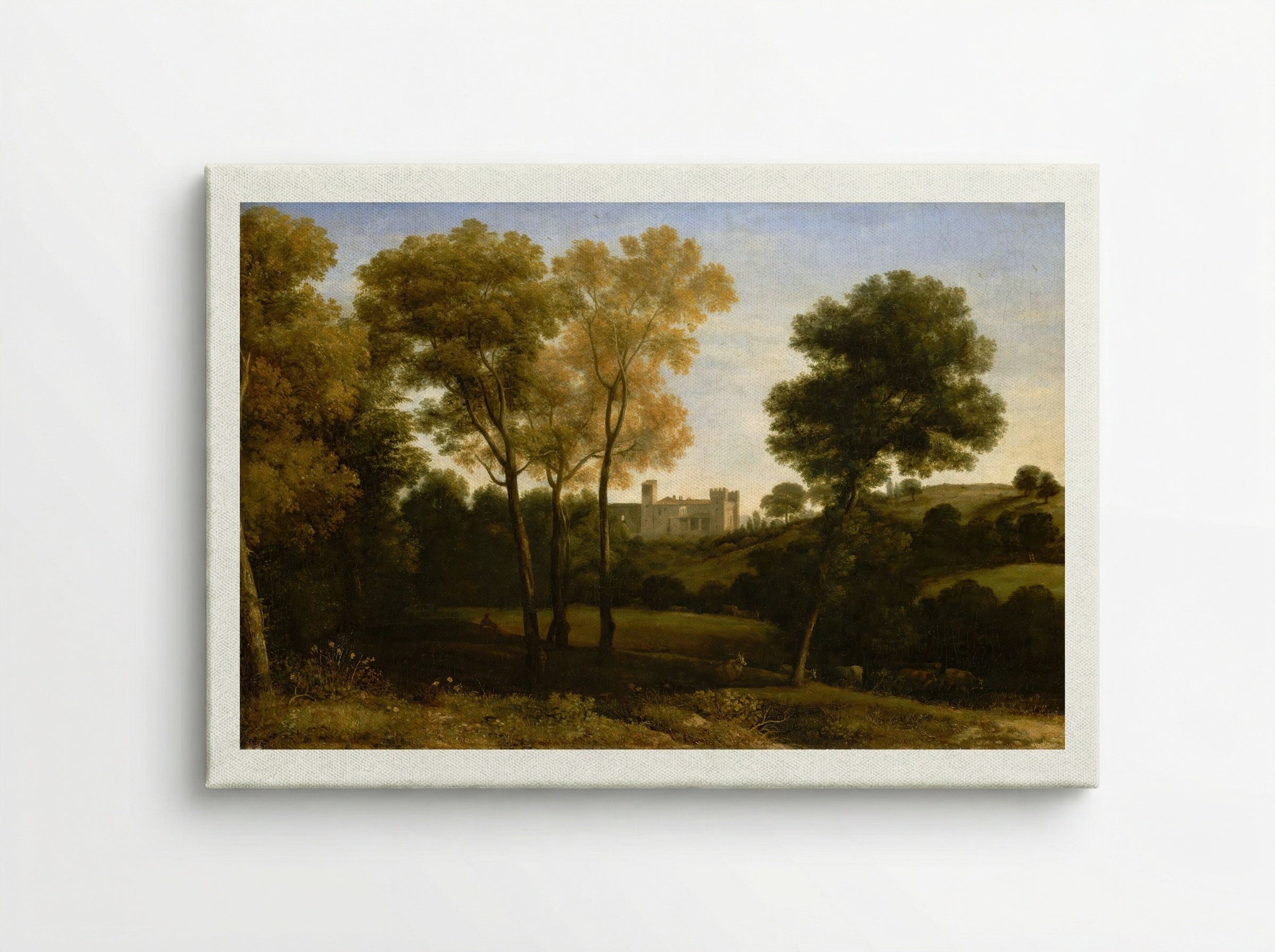 View of La Crescenza - Claude Lorrain - Canvas