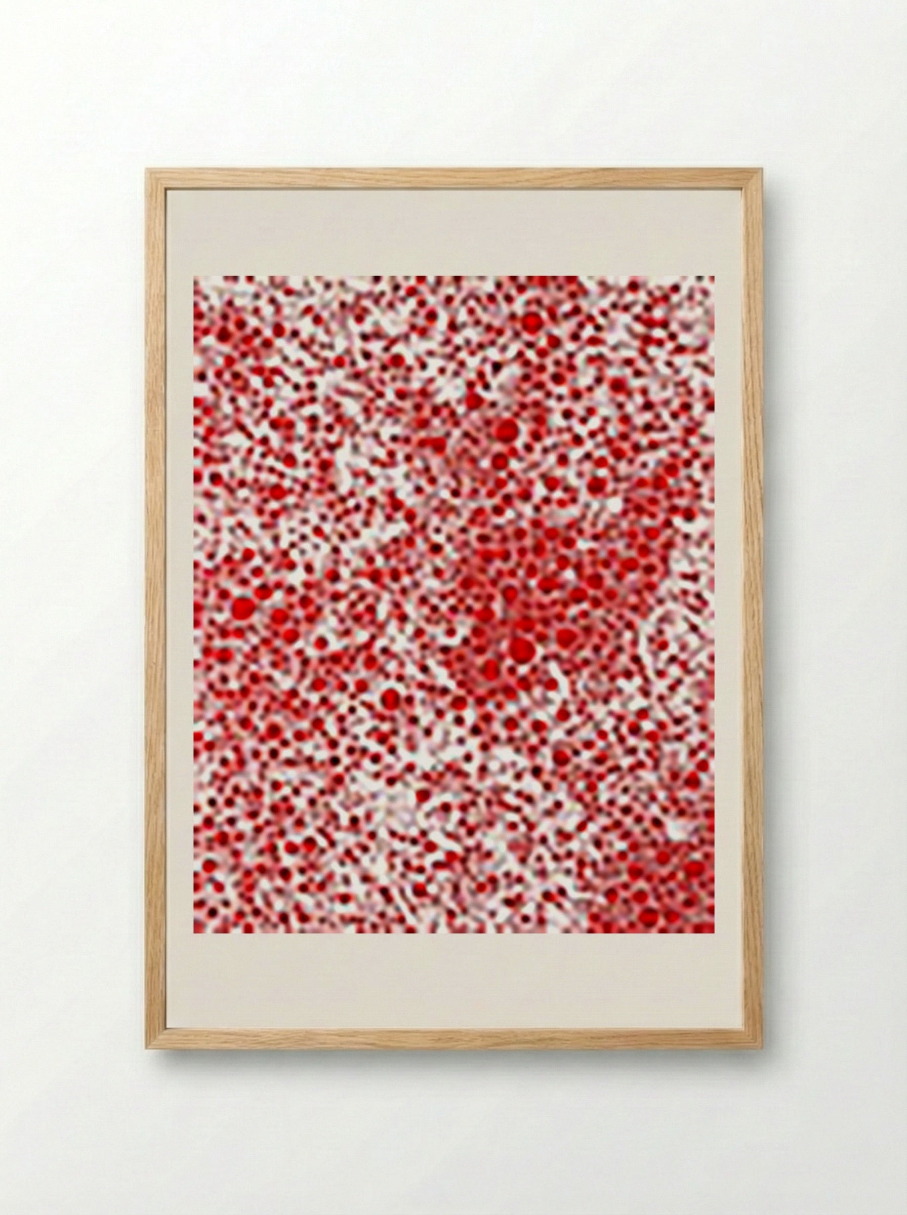 Beyond the End of the Century - Yayoi Kusama - Framed Print Wood
