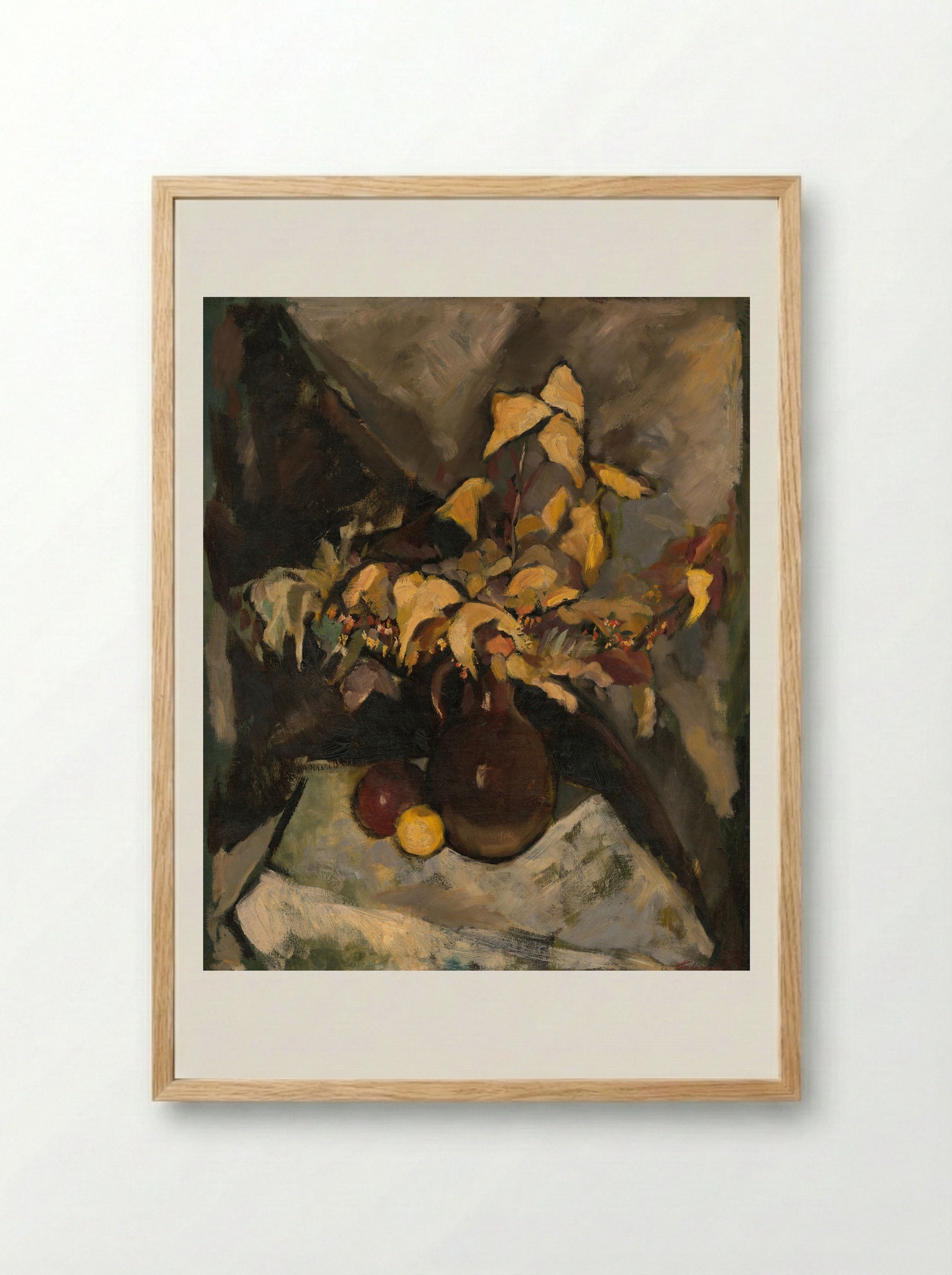 Autumn Still Life - Zolo Palugyay - Framed Print Wood