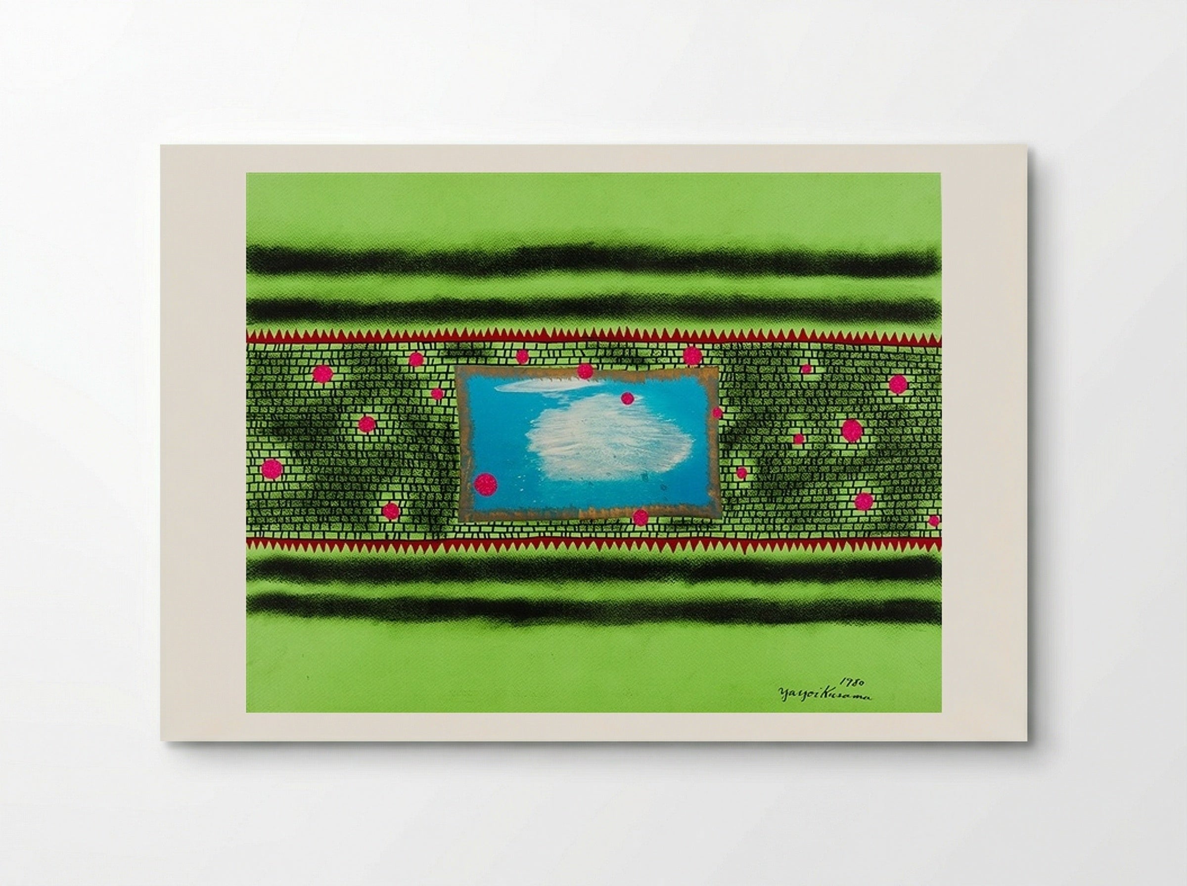 Traveling Water - Yayoi Kusama - Poster