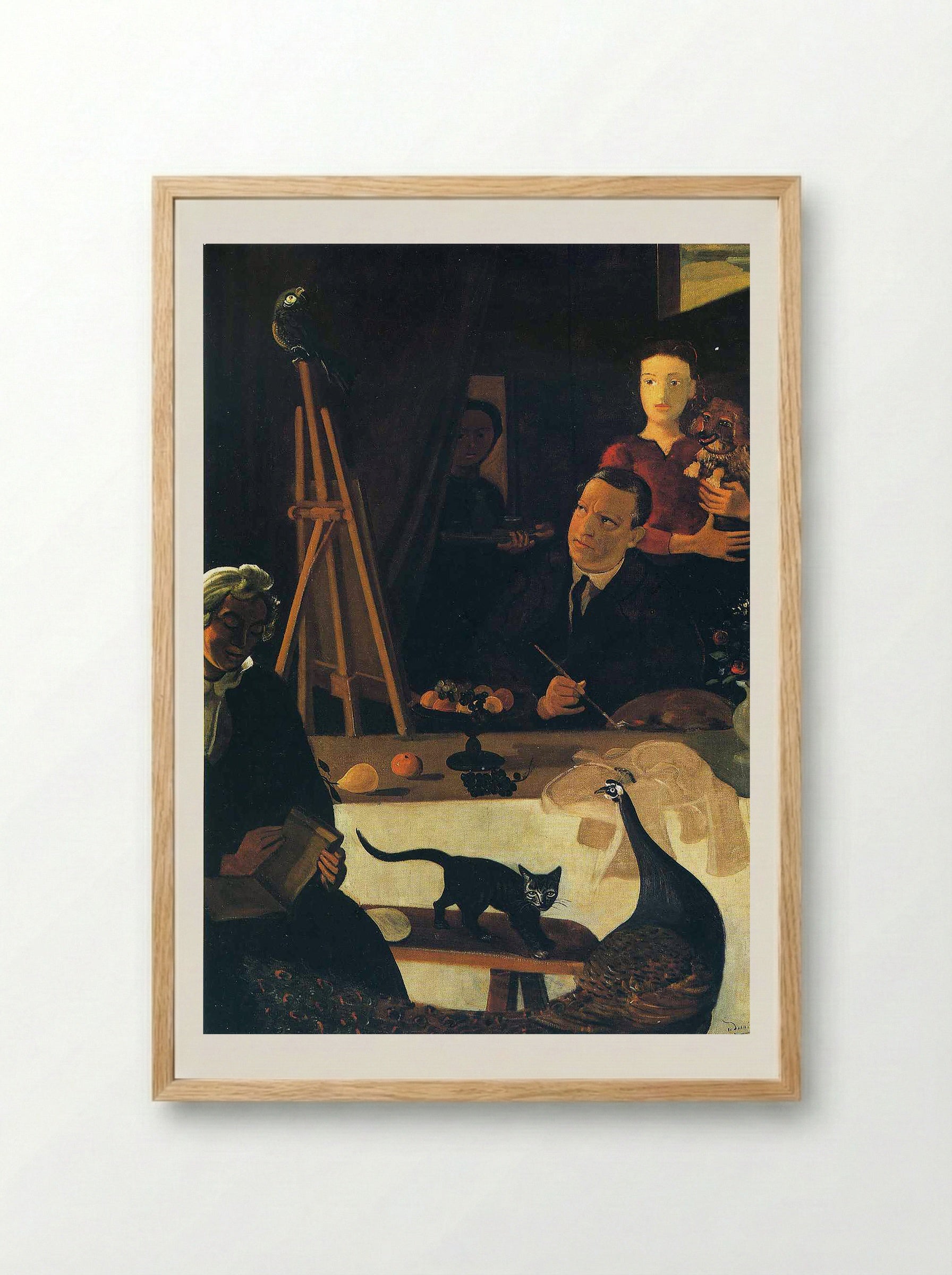 The Painter and his Family - Pierre Bonnard - Framed Print Wood