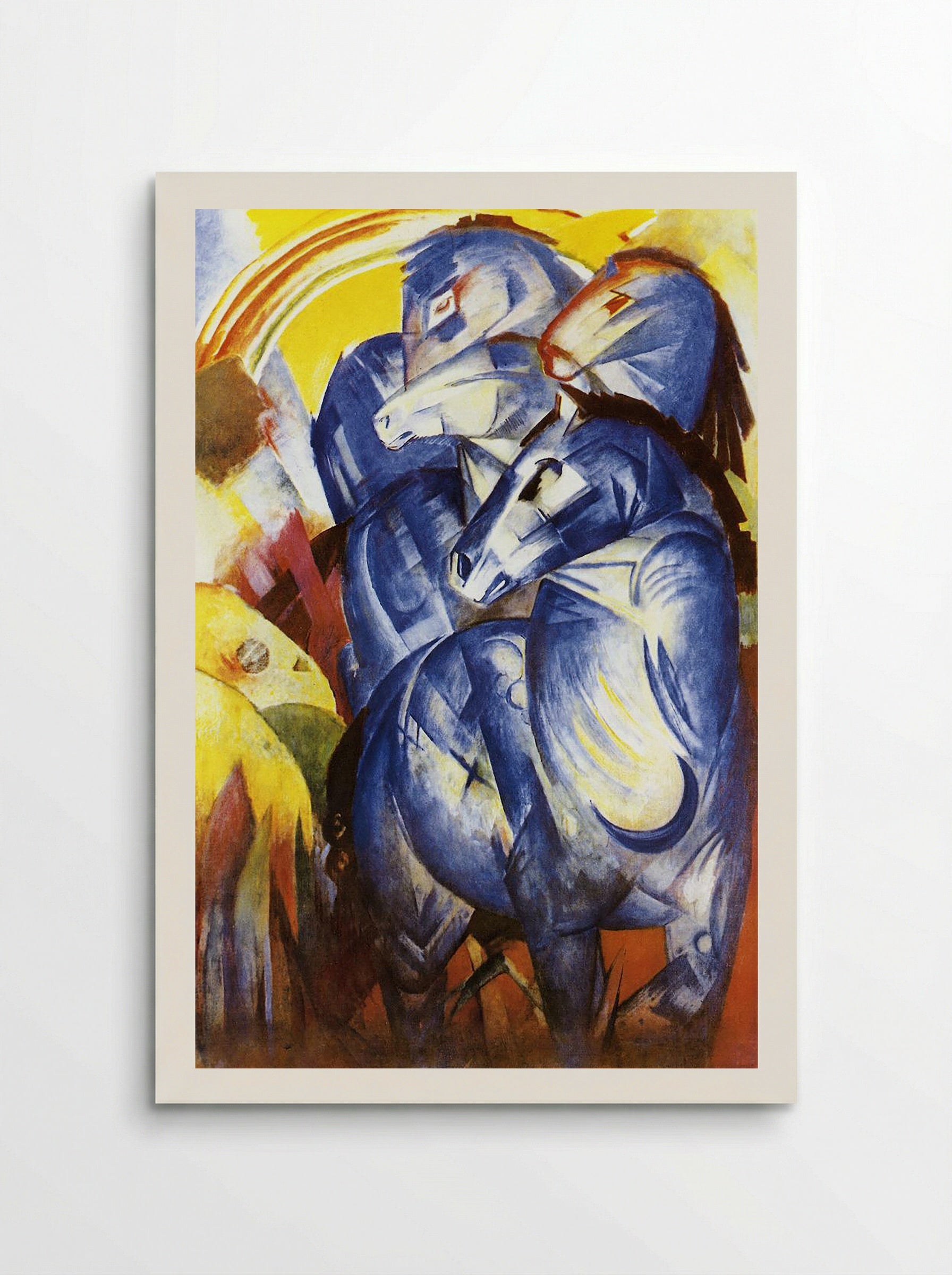 The Tower of Blue Horses - Franz Marc - Poster