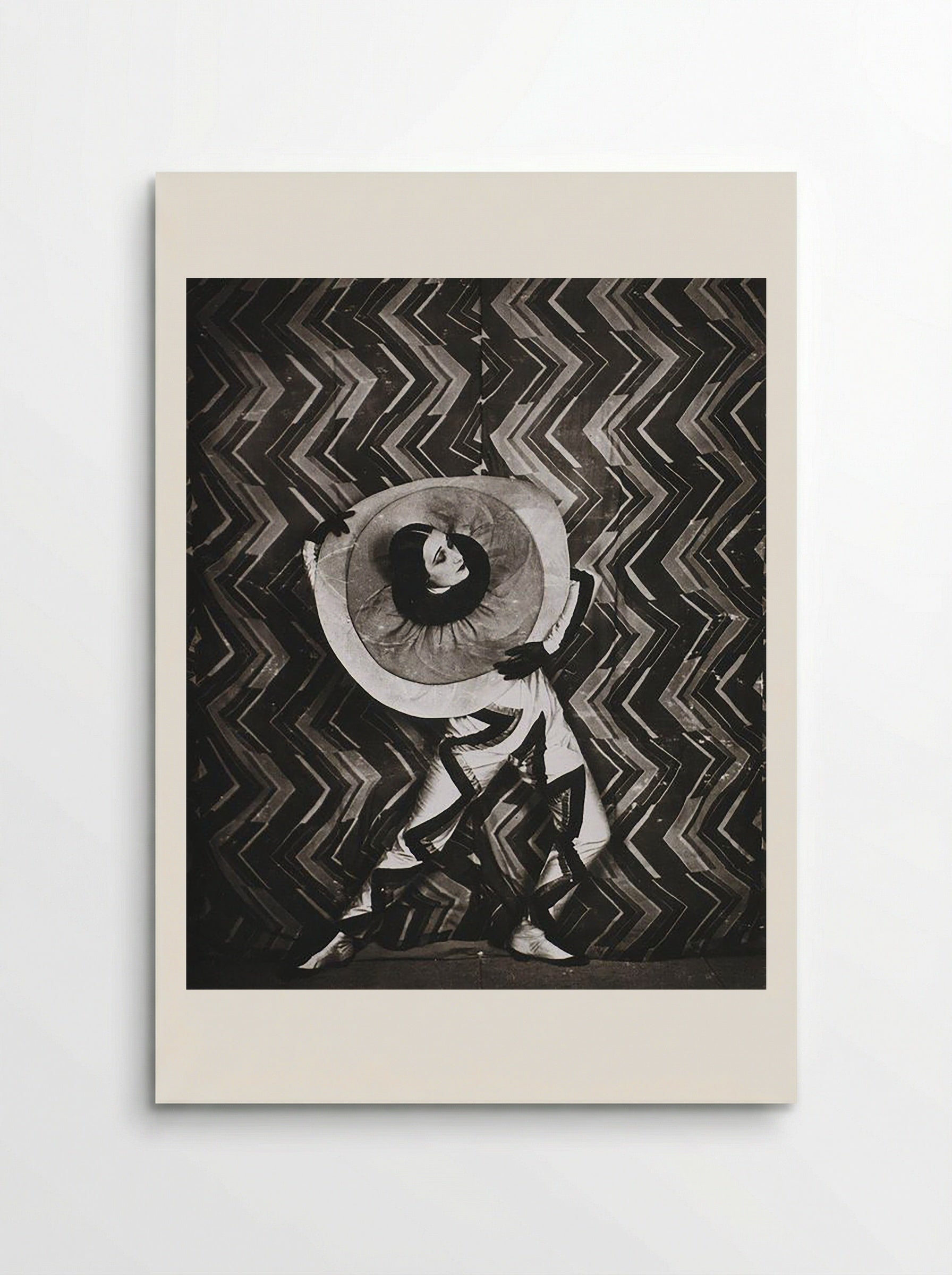 Wearing the Pierrot-Éclair Costume - Sonia Delaunay - Poster