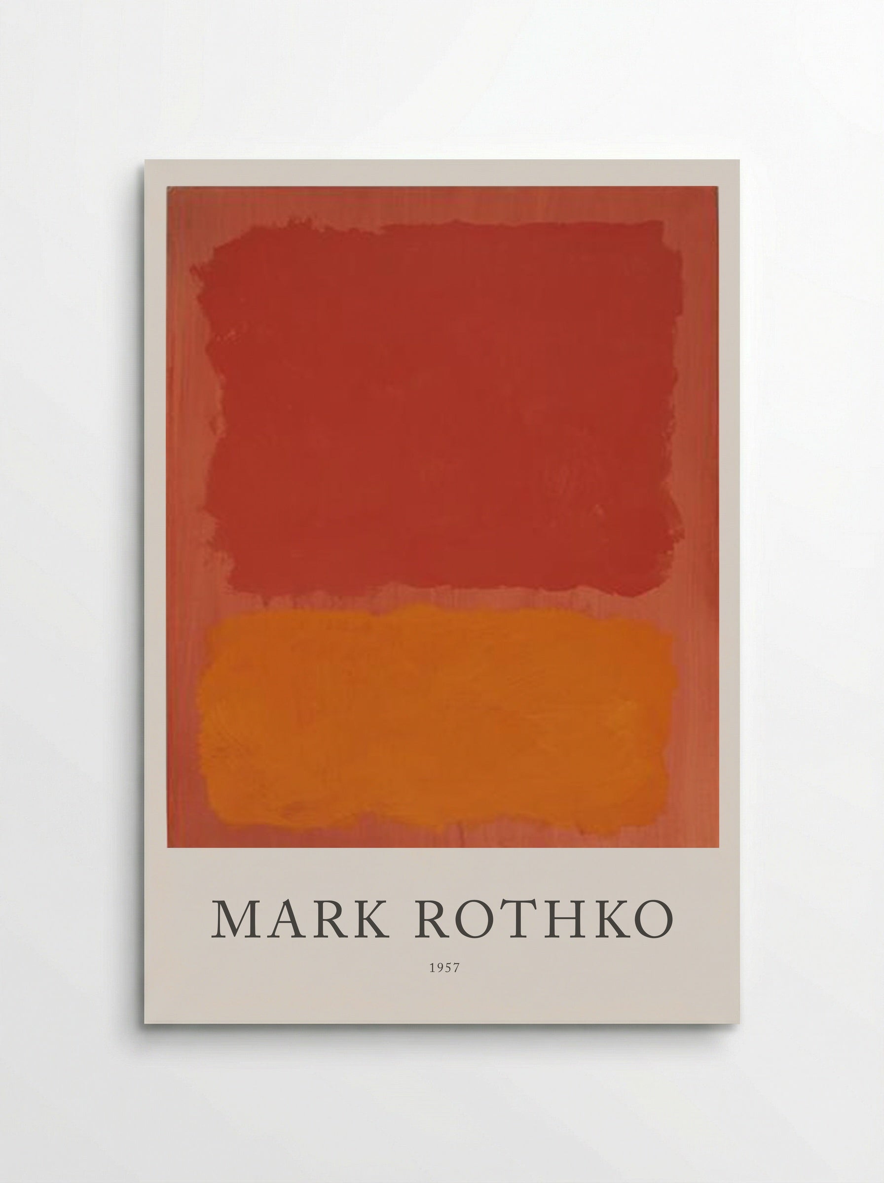 Untitled (Red and Orange) - Mark Rothko - Poster