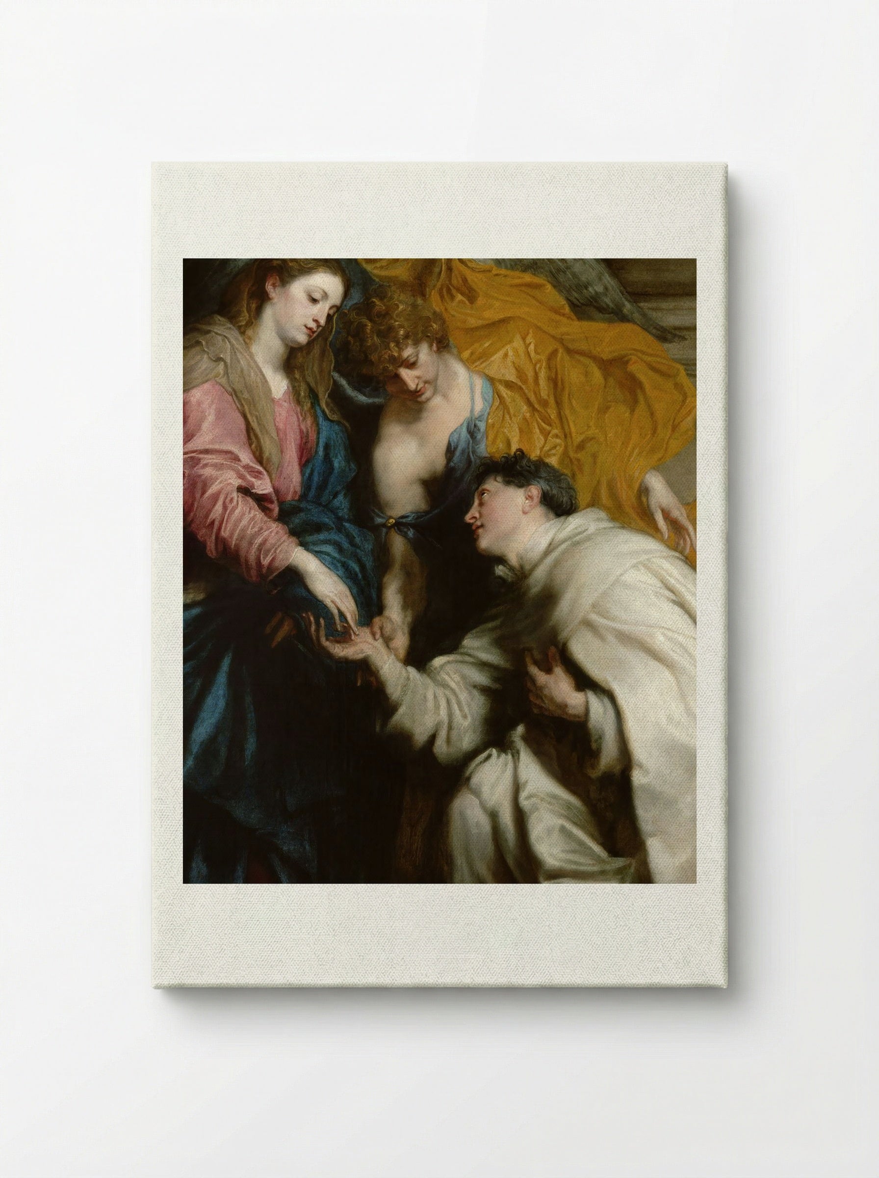 The Vision of the Blessed Hermann Joseph - Anthony van Dyck - Canvas