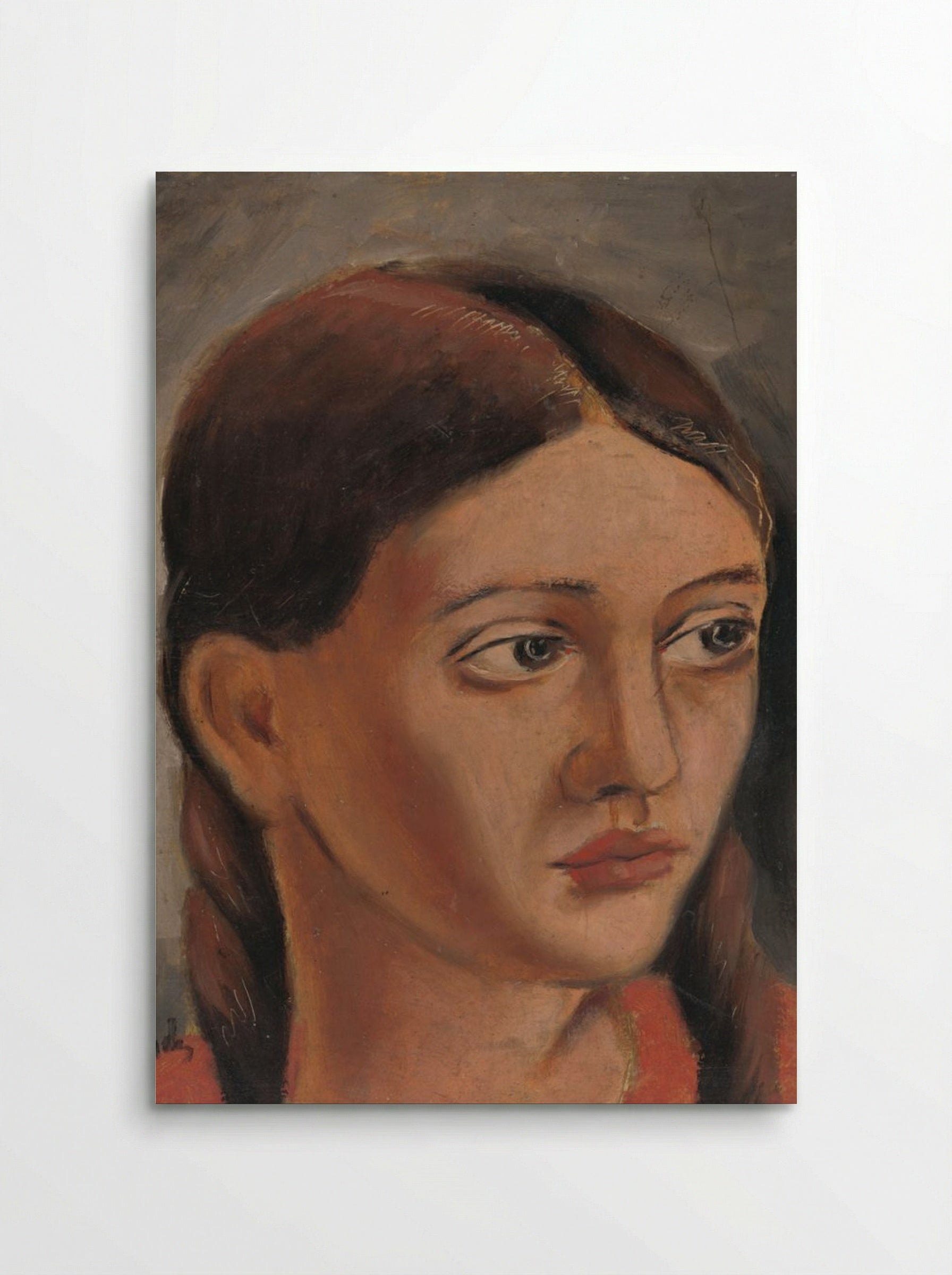 Girl's Head - Mikuláš Galanda - Poster