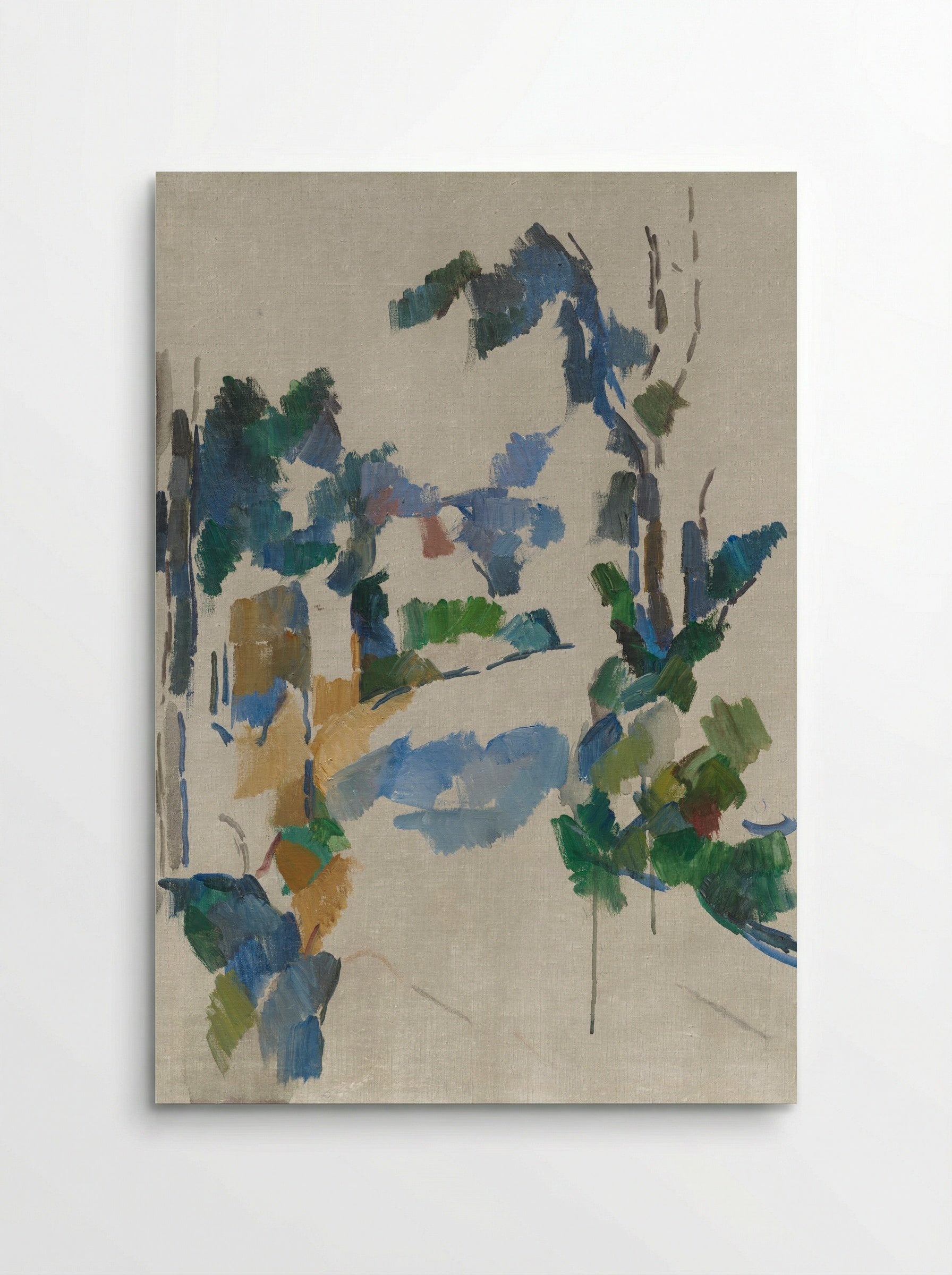 Study of Trees - Paul Cézanne - Poster