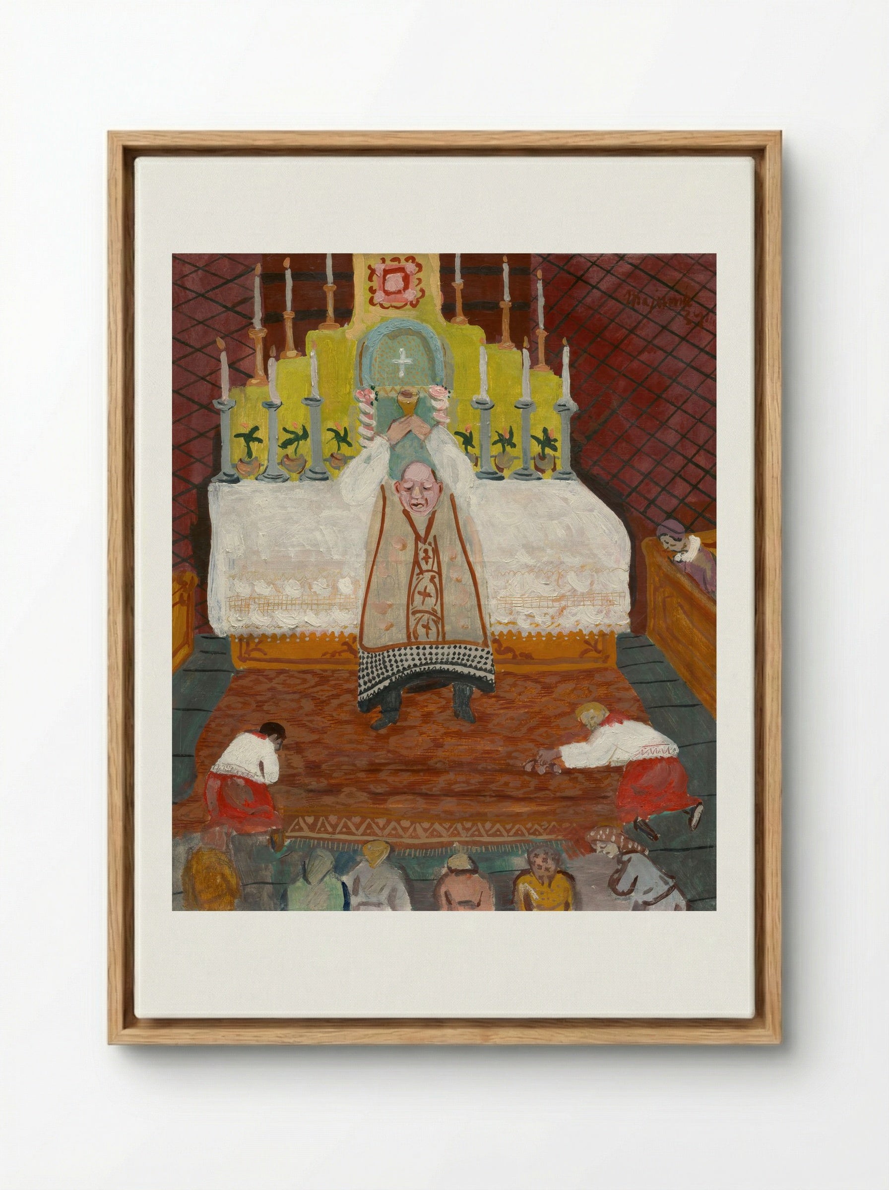Upheaval - Cyprián Majerník - Framed Canvas Wood