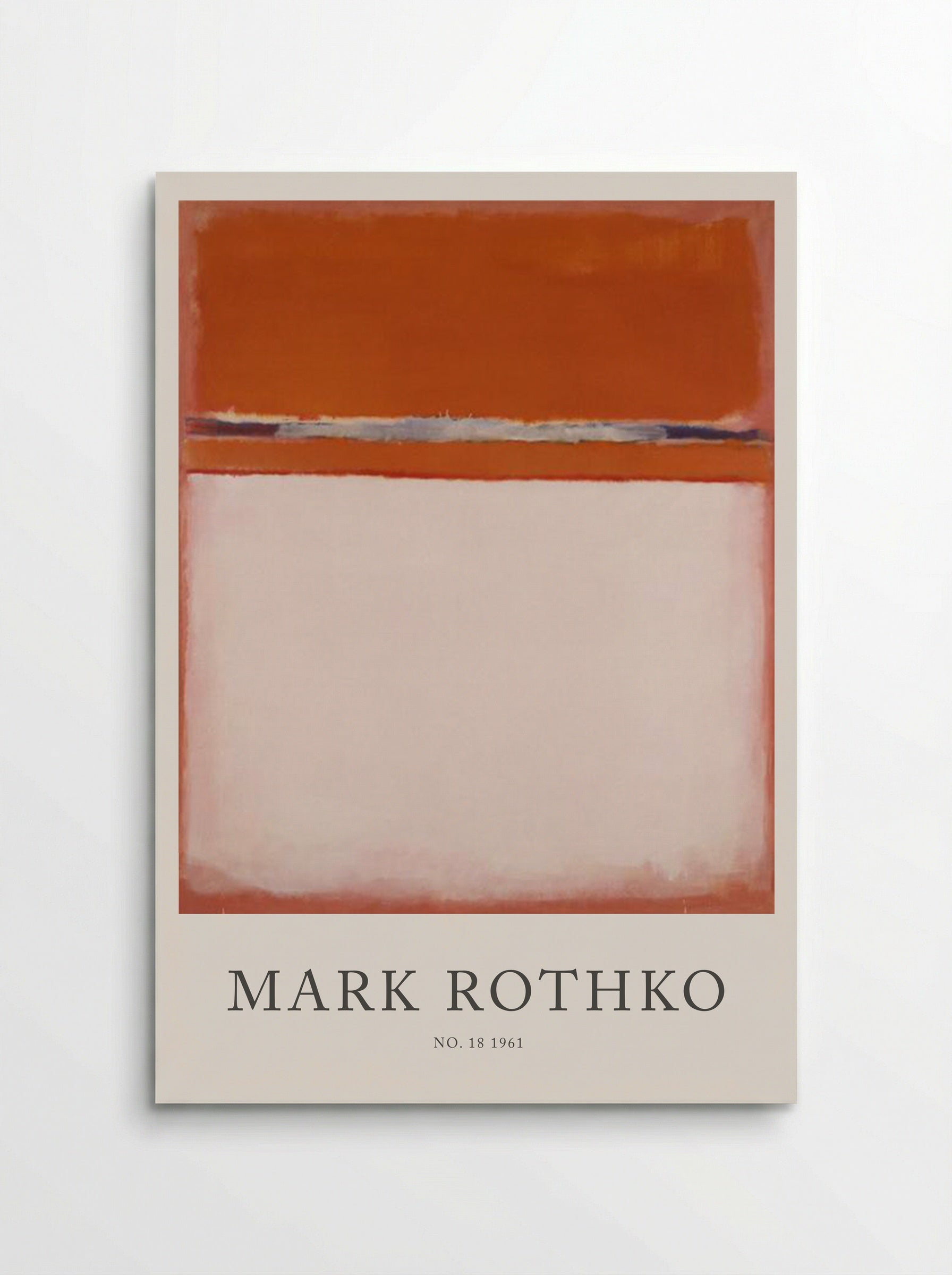 No. 18 - Mark Rothko - Poster
