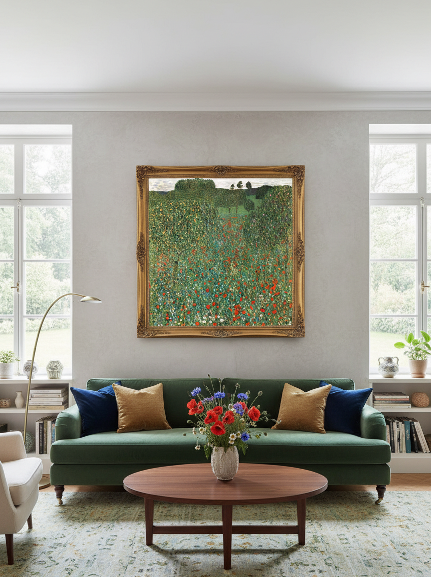 Mohnfeld - Gustav Klimt - Lifestyle