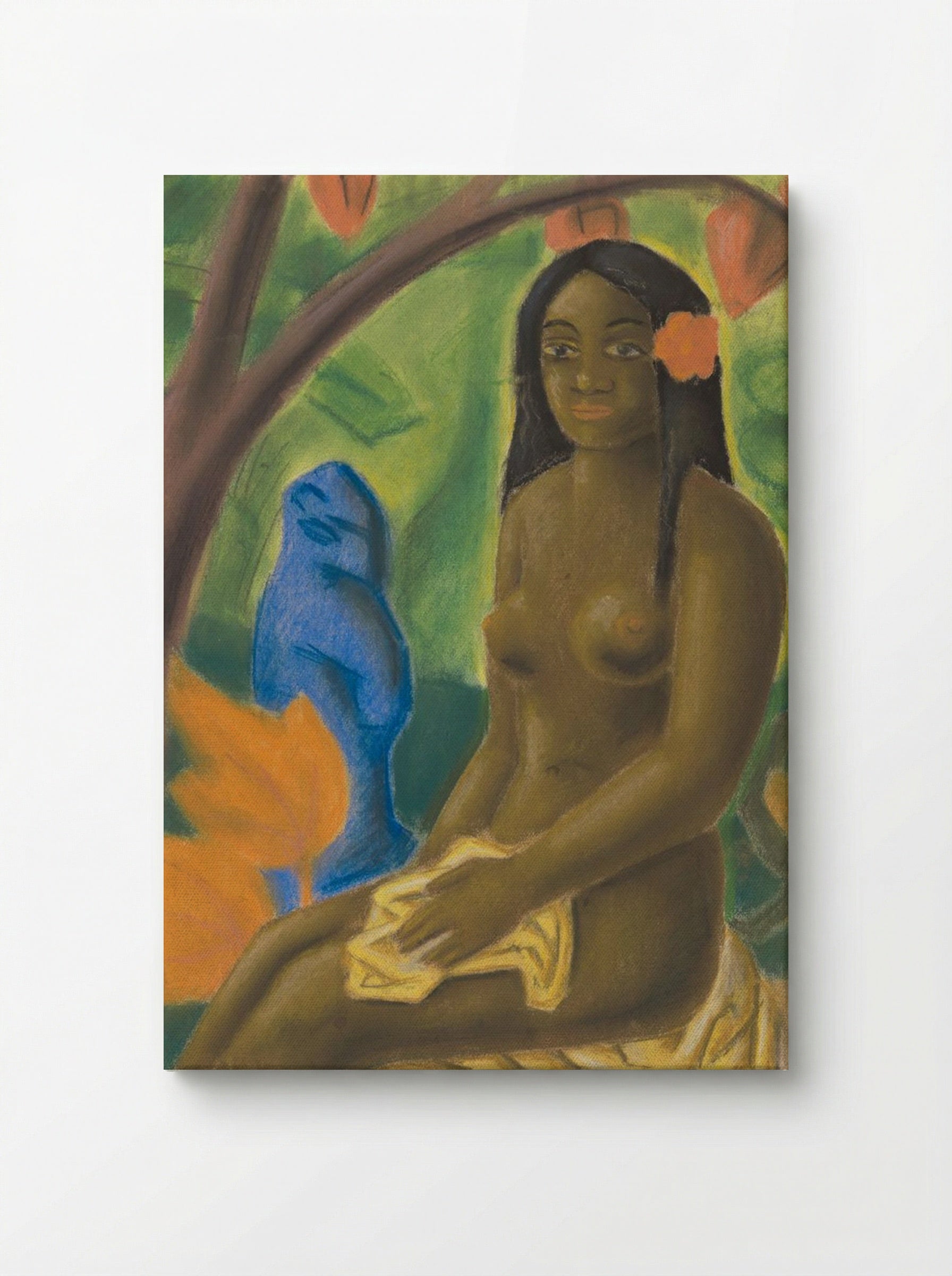 Girl of Tahiti - Mikuláš Galanda - Canvas