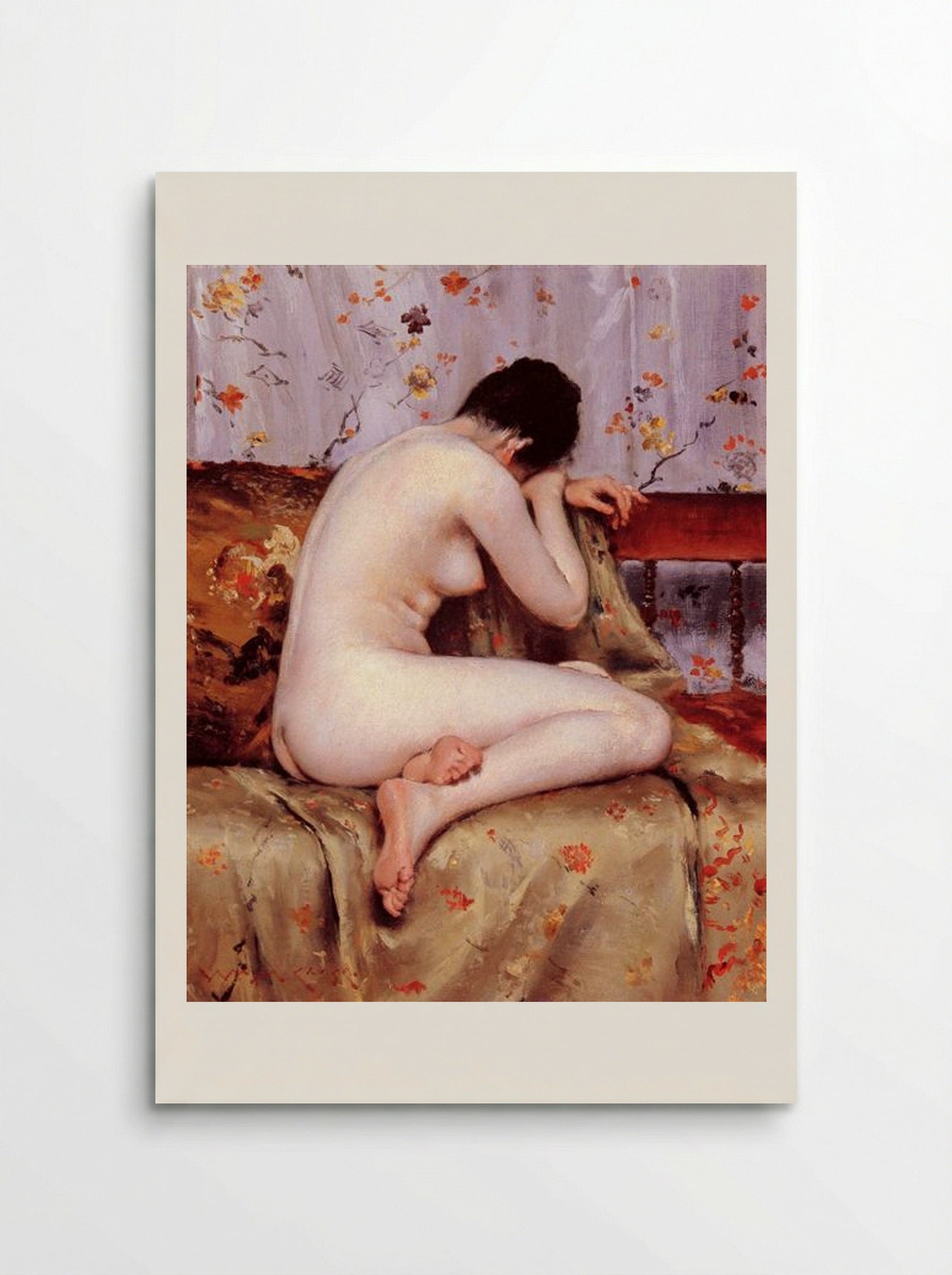 Modern Magdalen - William Merritt Chase - Poster