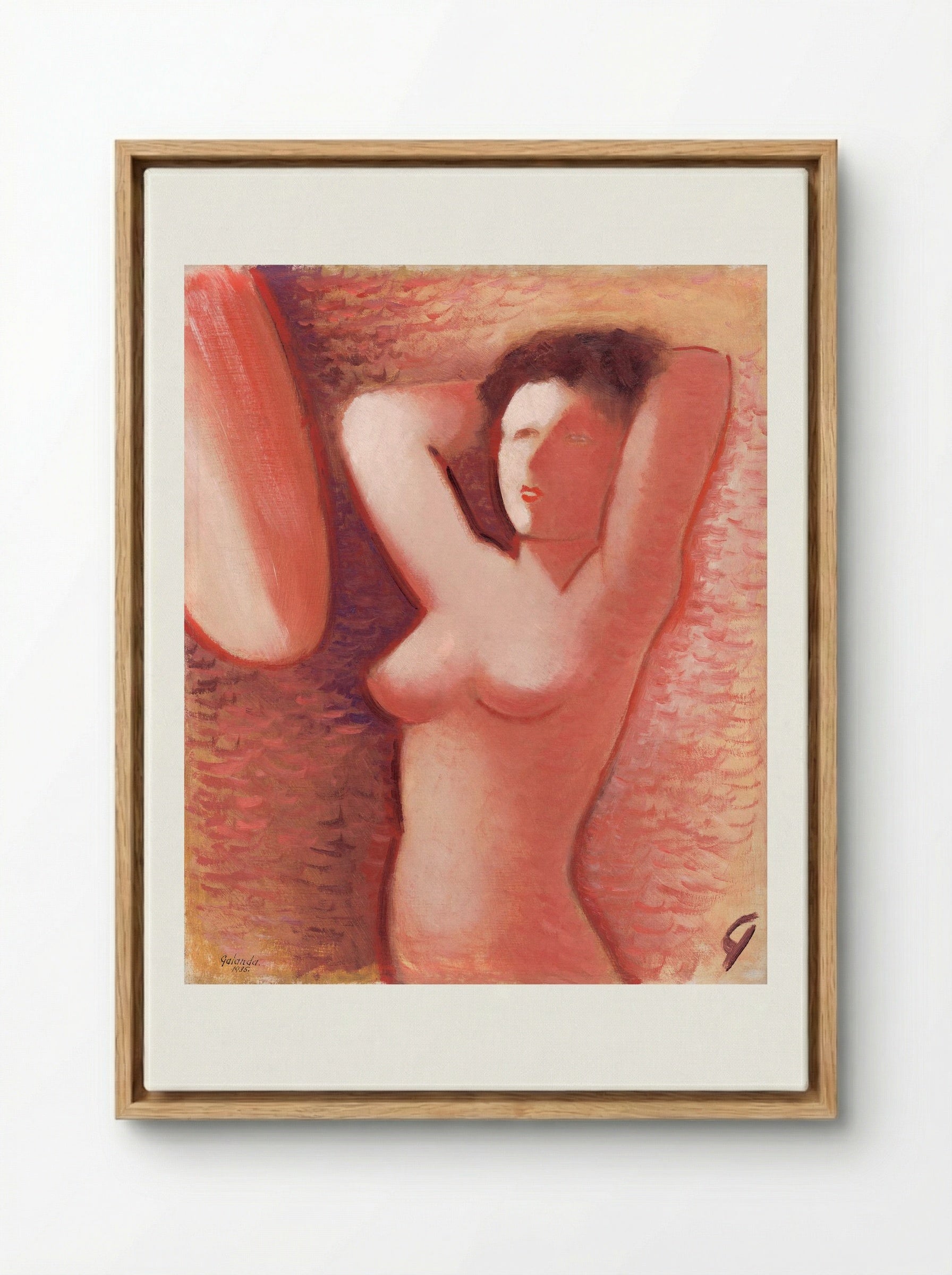 Morning - Mikuláš Galanda - Framed Canvas Wood