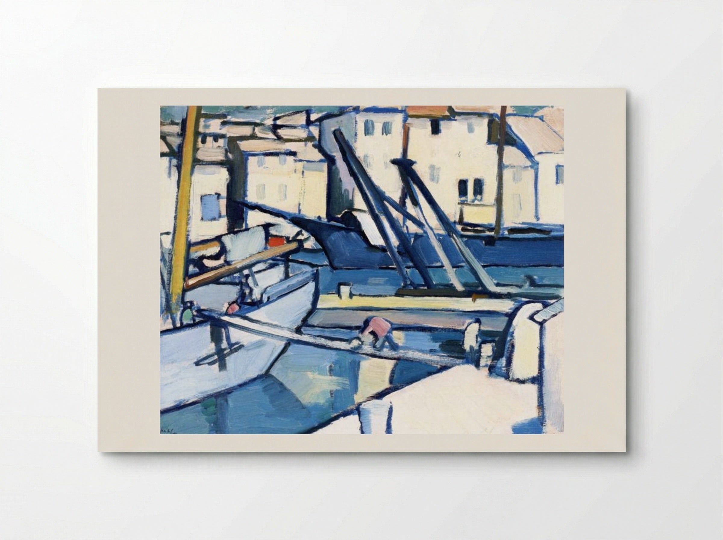 In Port, Cassis - Samuel Peploe - Poster