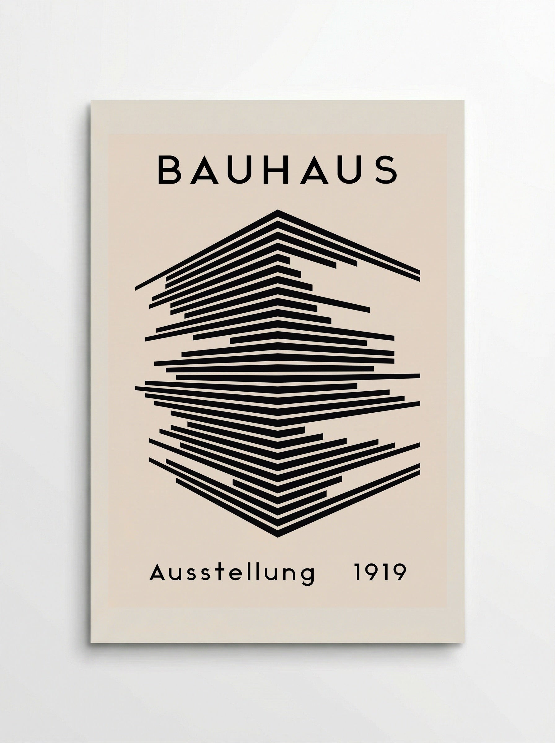 Bauhaus Architectural Lines - Poster
