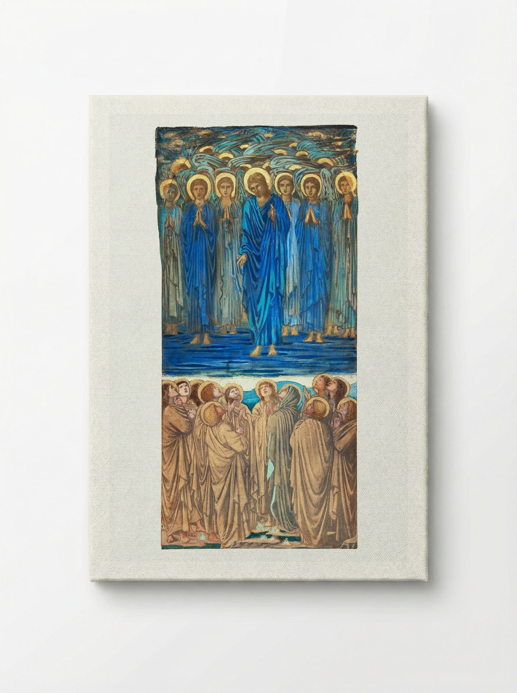 Study for 'The Ascension of Christ' Stained-Glass Window - Edward Burne-Jones - Canvas