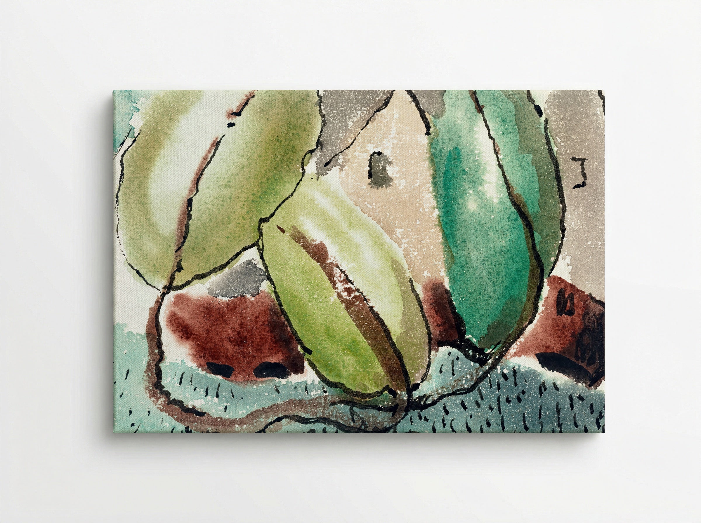 Dove's House with Trees - Arthur Dove - Canvas