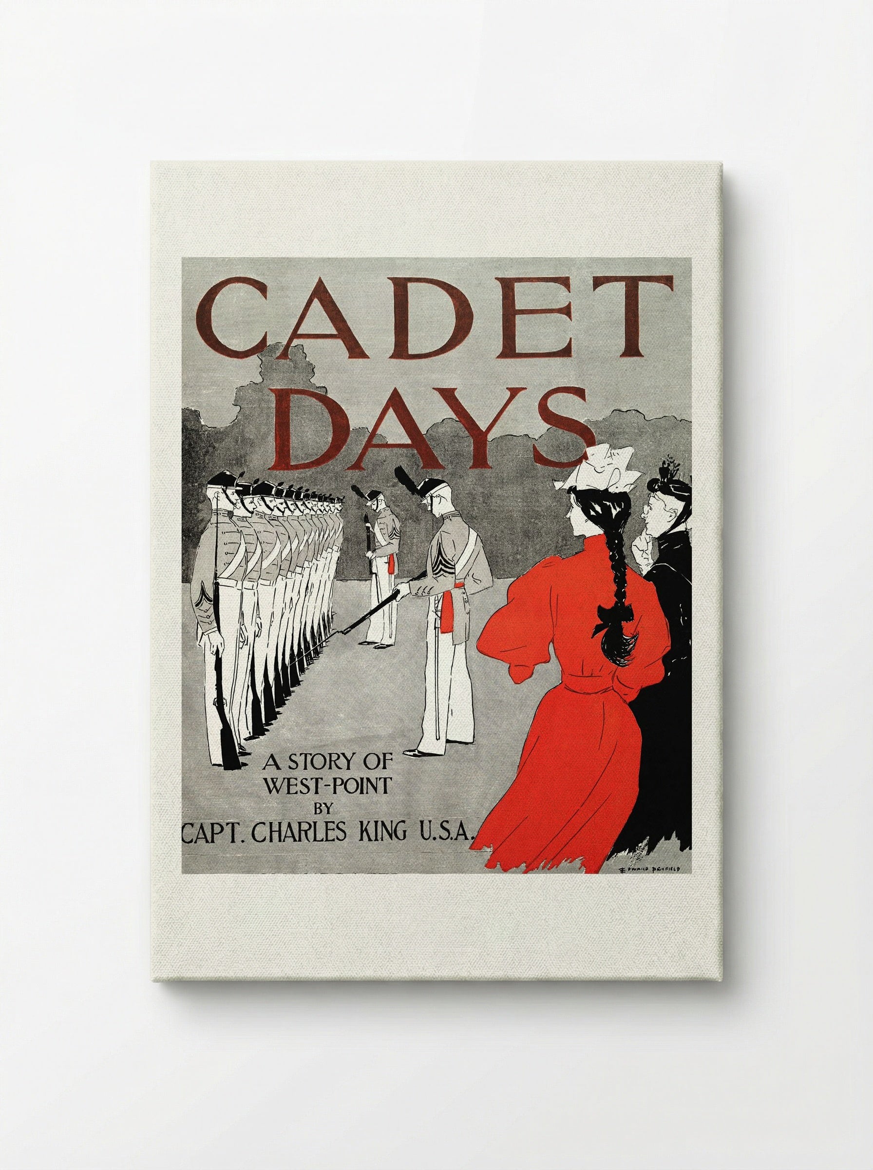 Cadet Days - Edward Penfield - Canvas