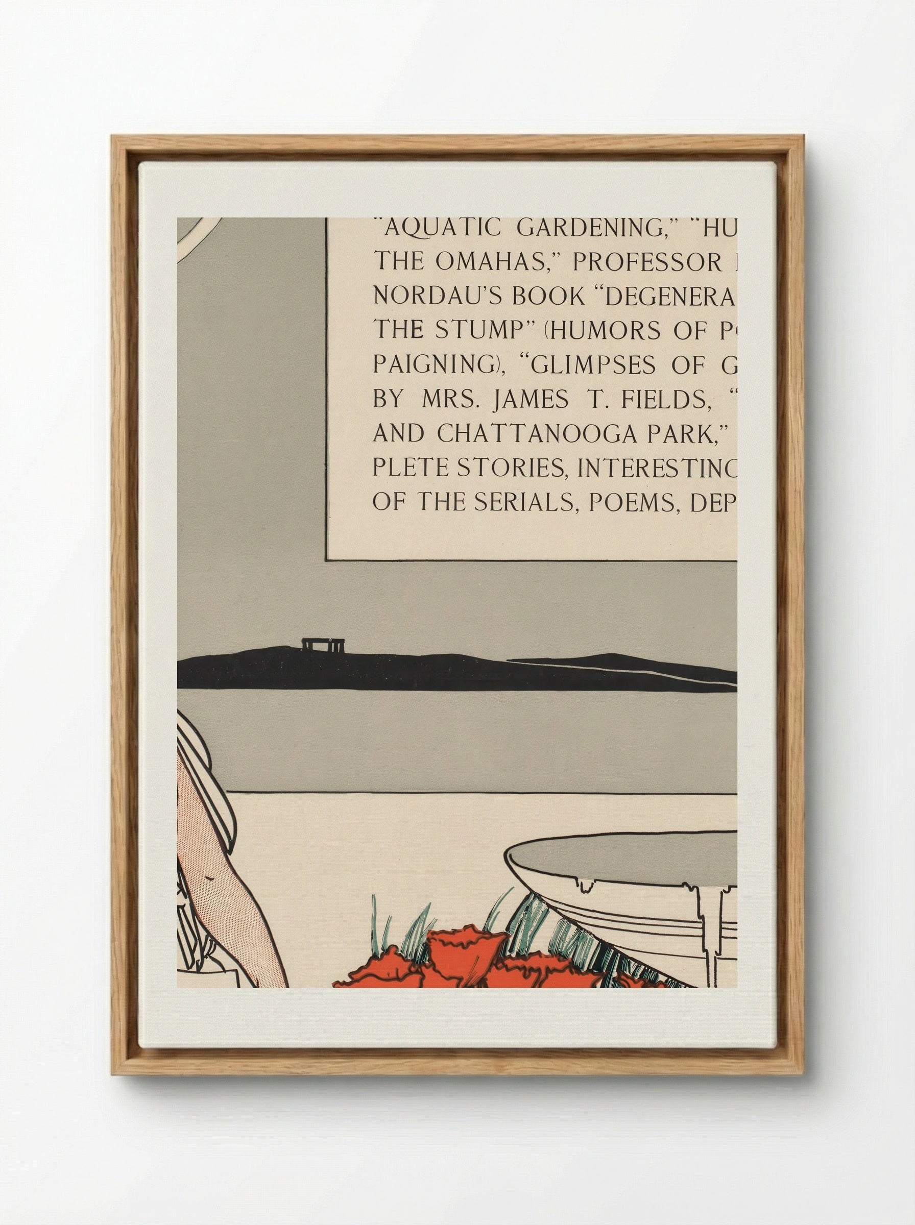 The Century for September - George Wharton Edwards - Framed Canvas Wood