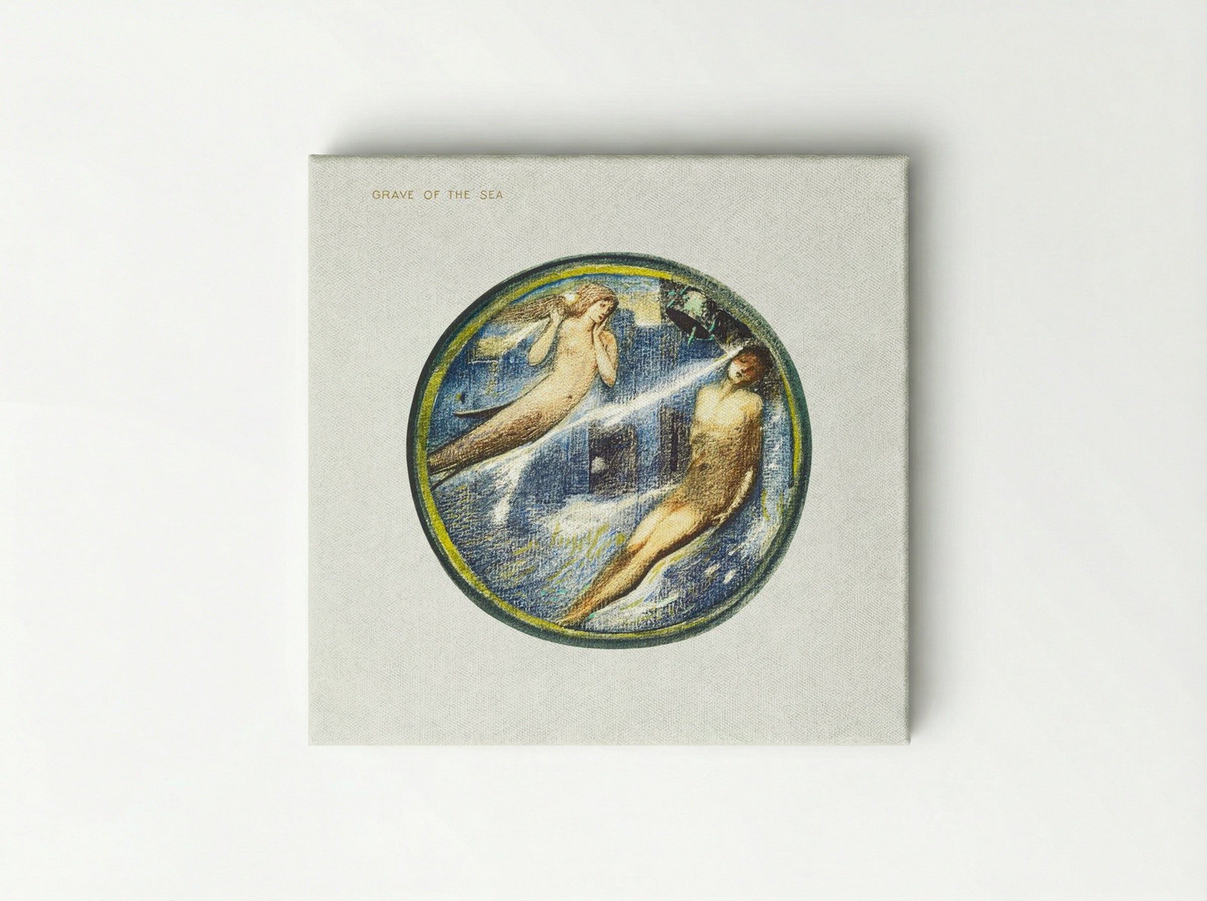 Grave of the Sea, from The Flower Book - Edward Burne-Jones - Canvas
