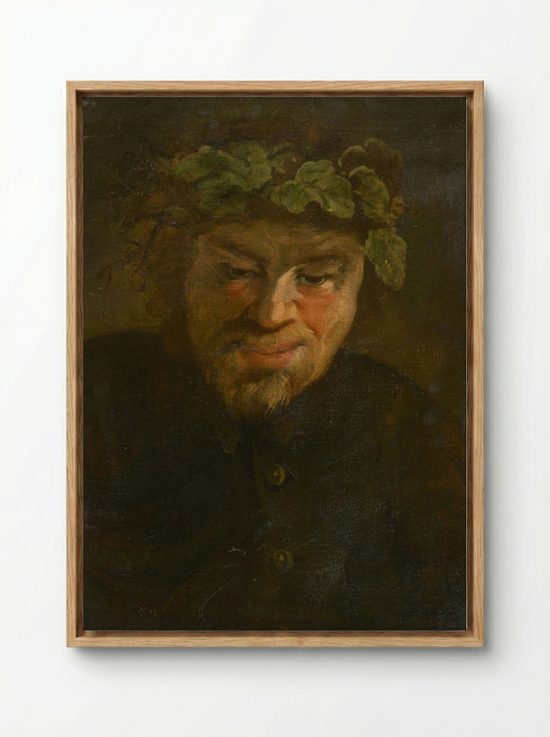 Bacchus - Peter Paul Rubens - Framed Canvas Wood