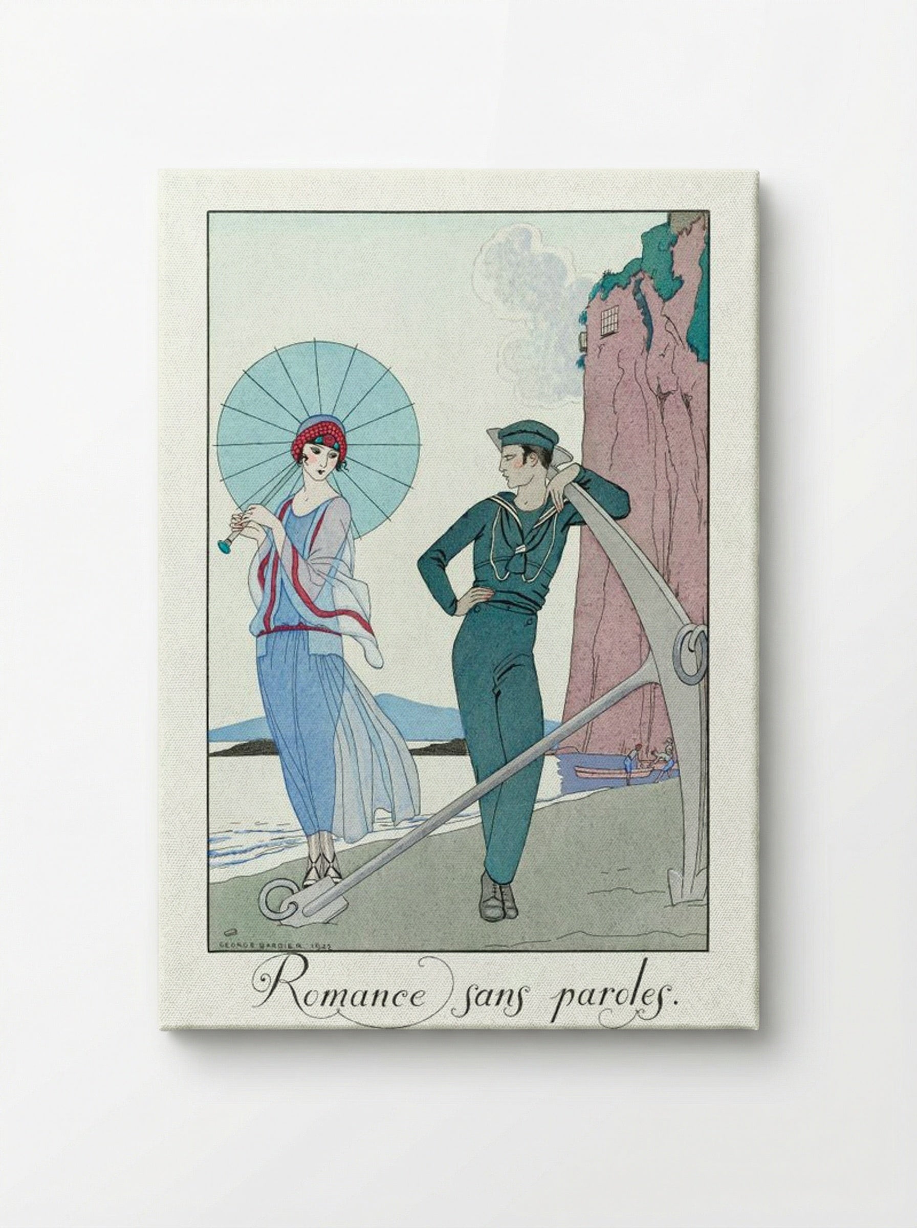 Romance sans paroles - George Barbier - Canvas