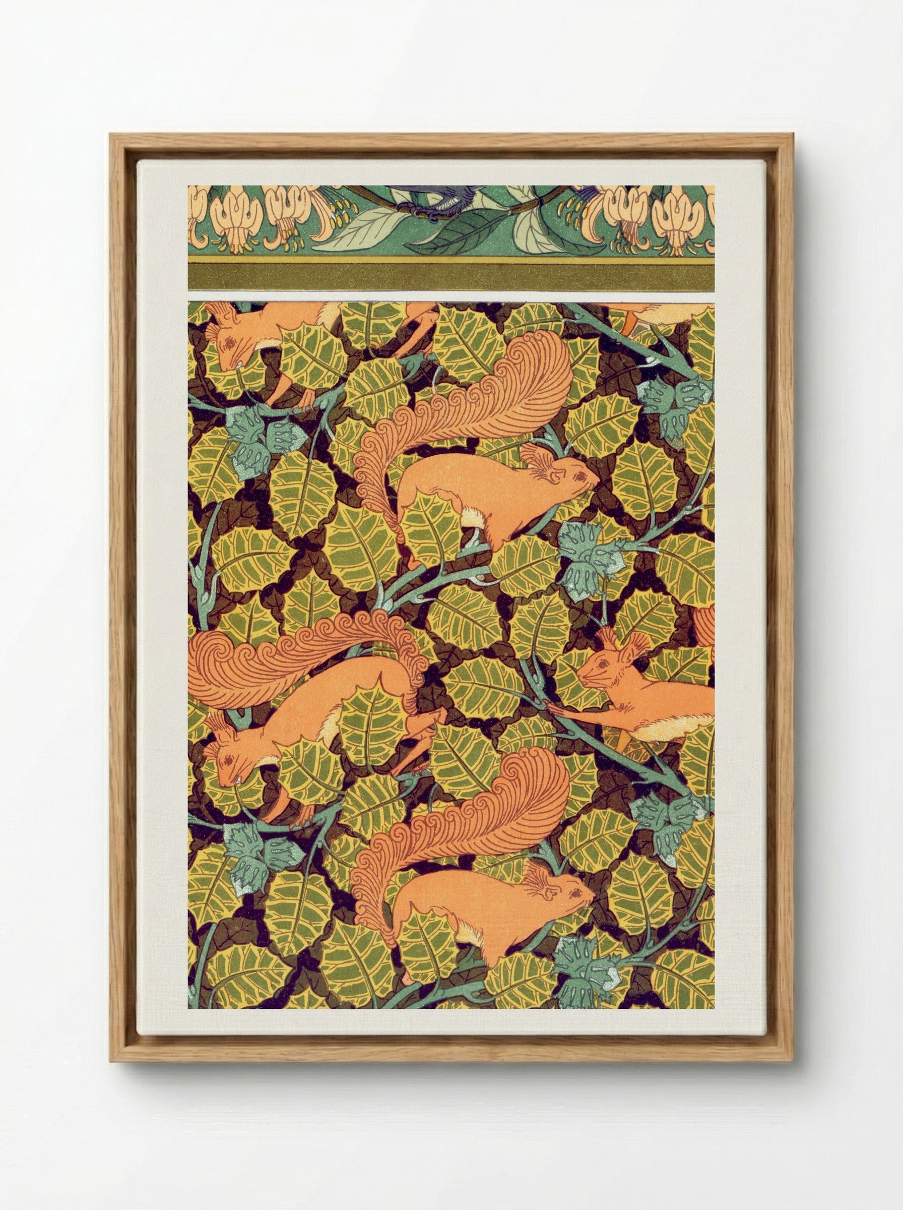L'Animal dans la Décoration, Plate 22 - Maurice Pillard Verneuil - Framed Canvas Wood