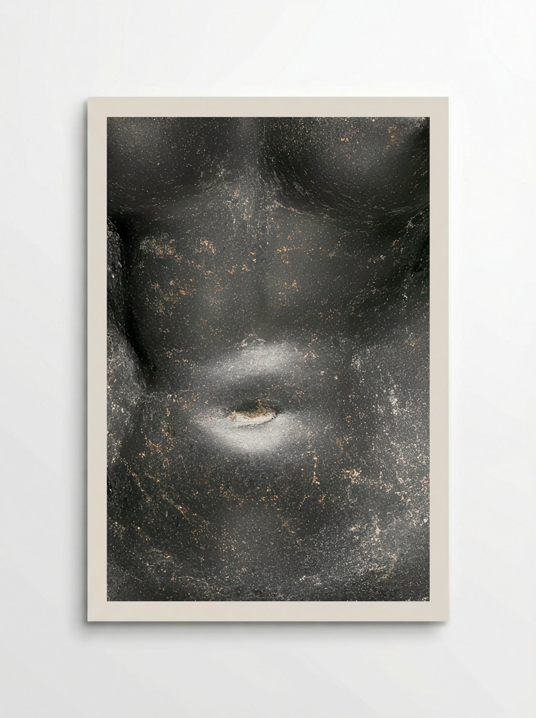 Torso of Aphrodite (Basalt Sculpture) - Fine Art Print - Poster