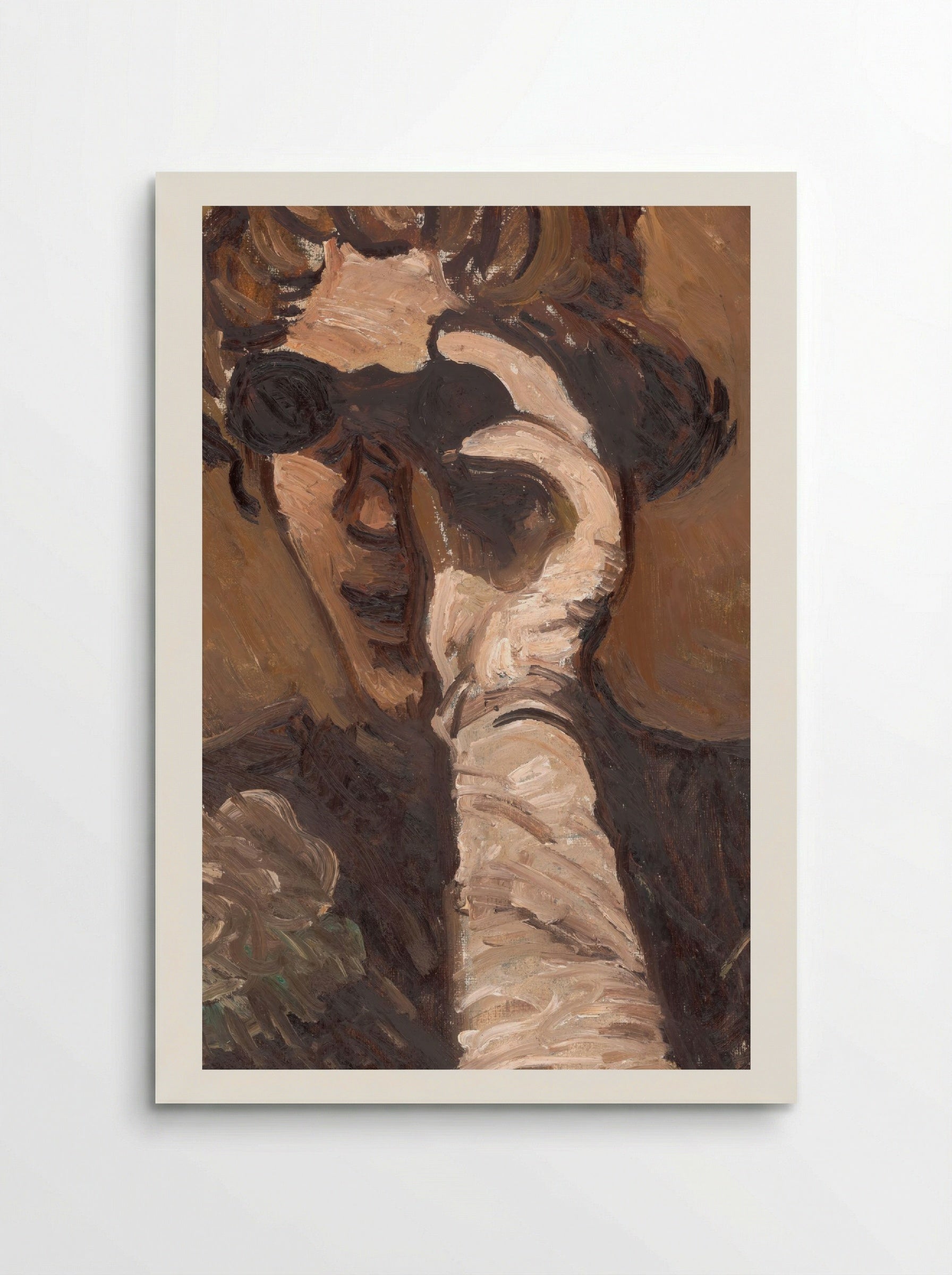 Lady with Opera Glasses - Cyprián Majerník - Poster