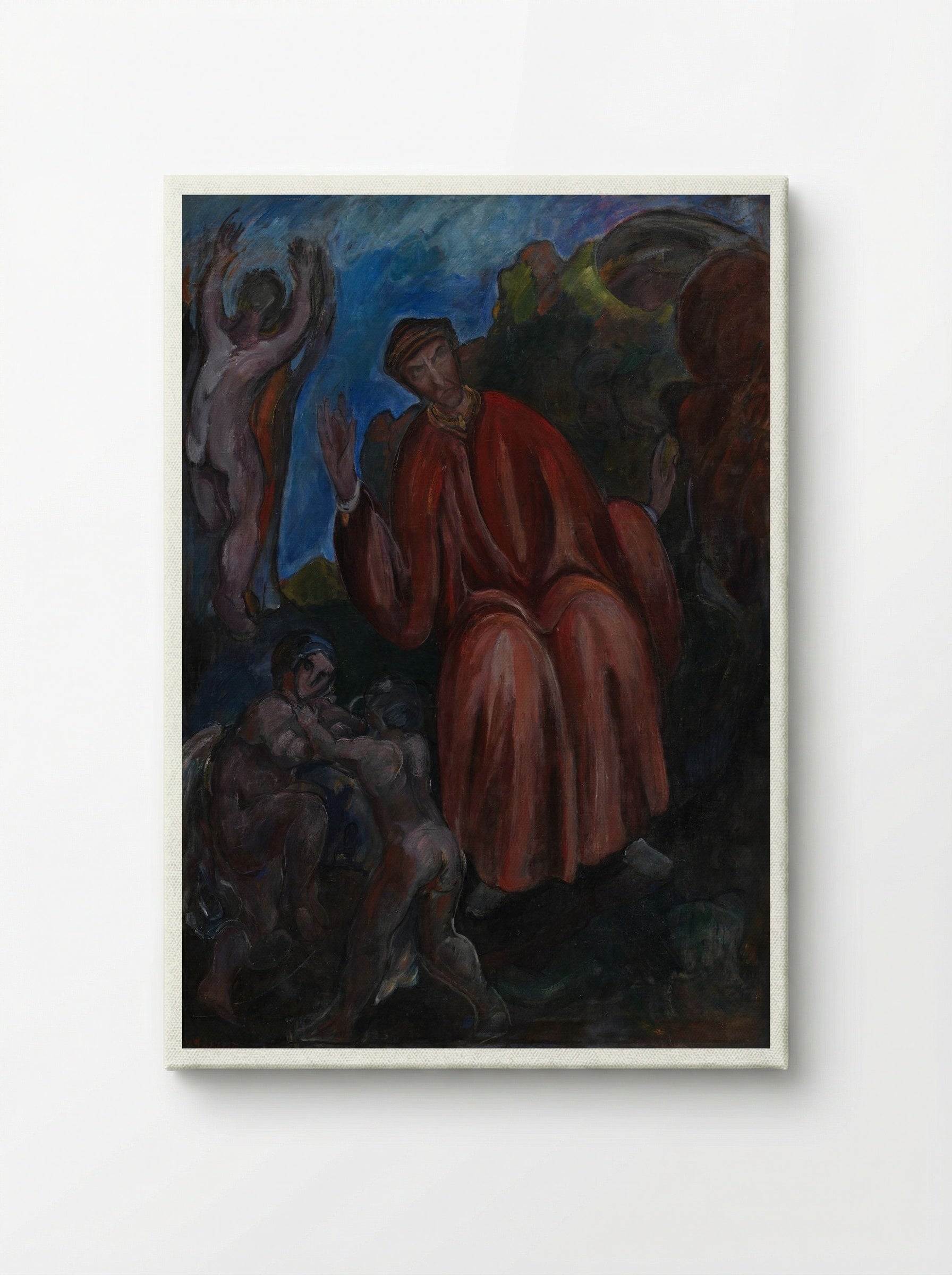 Dante. Prophets, Opus I - Jens Adolf Jerichau - Canvas