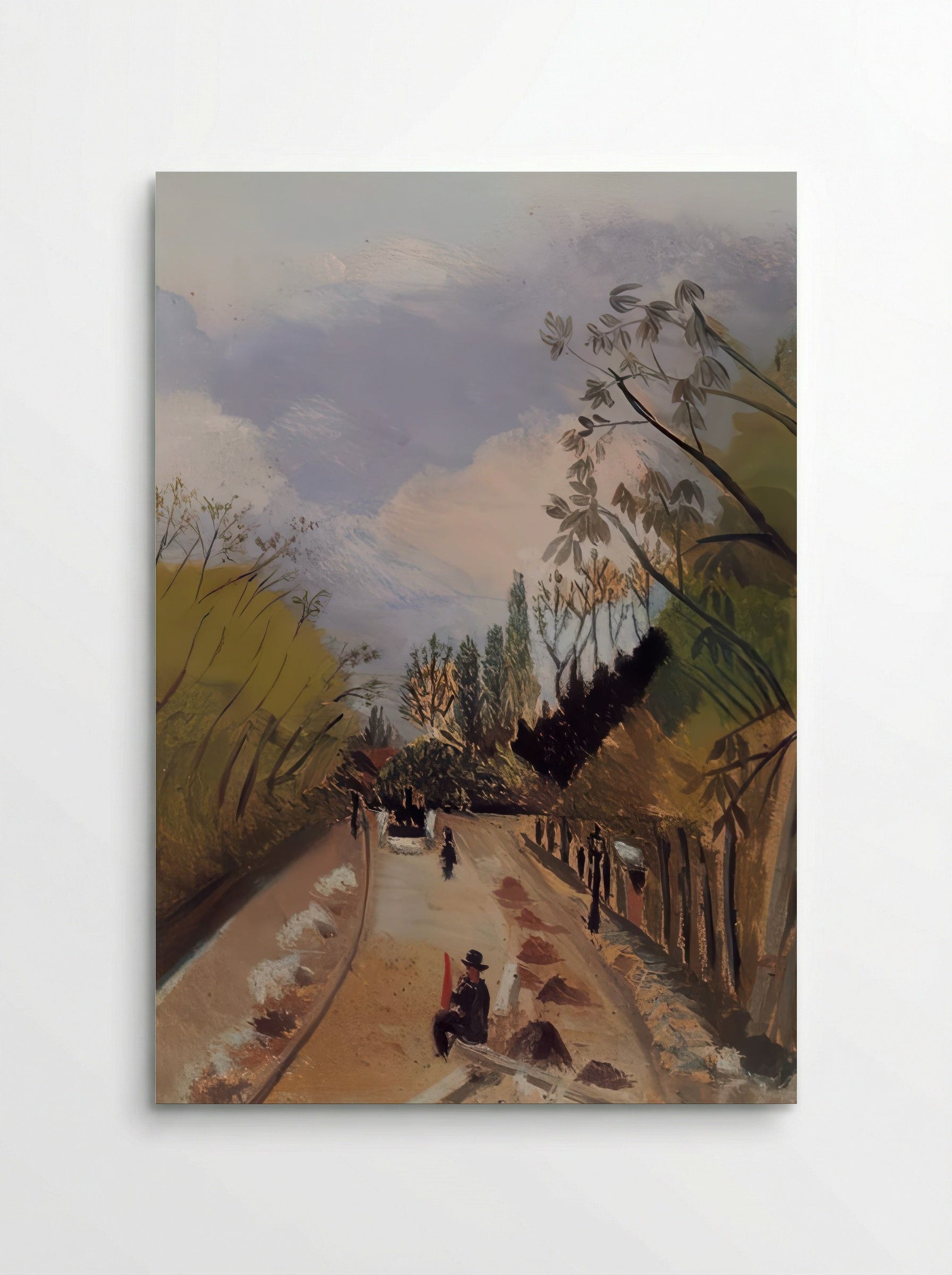 Avenue de l'Observatoire by Henri Rousseau – Paris Street Scene Art Print - Poster