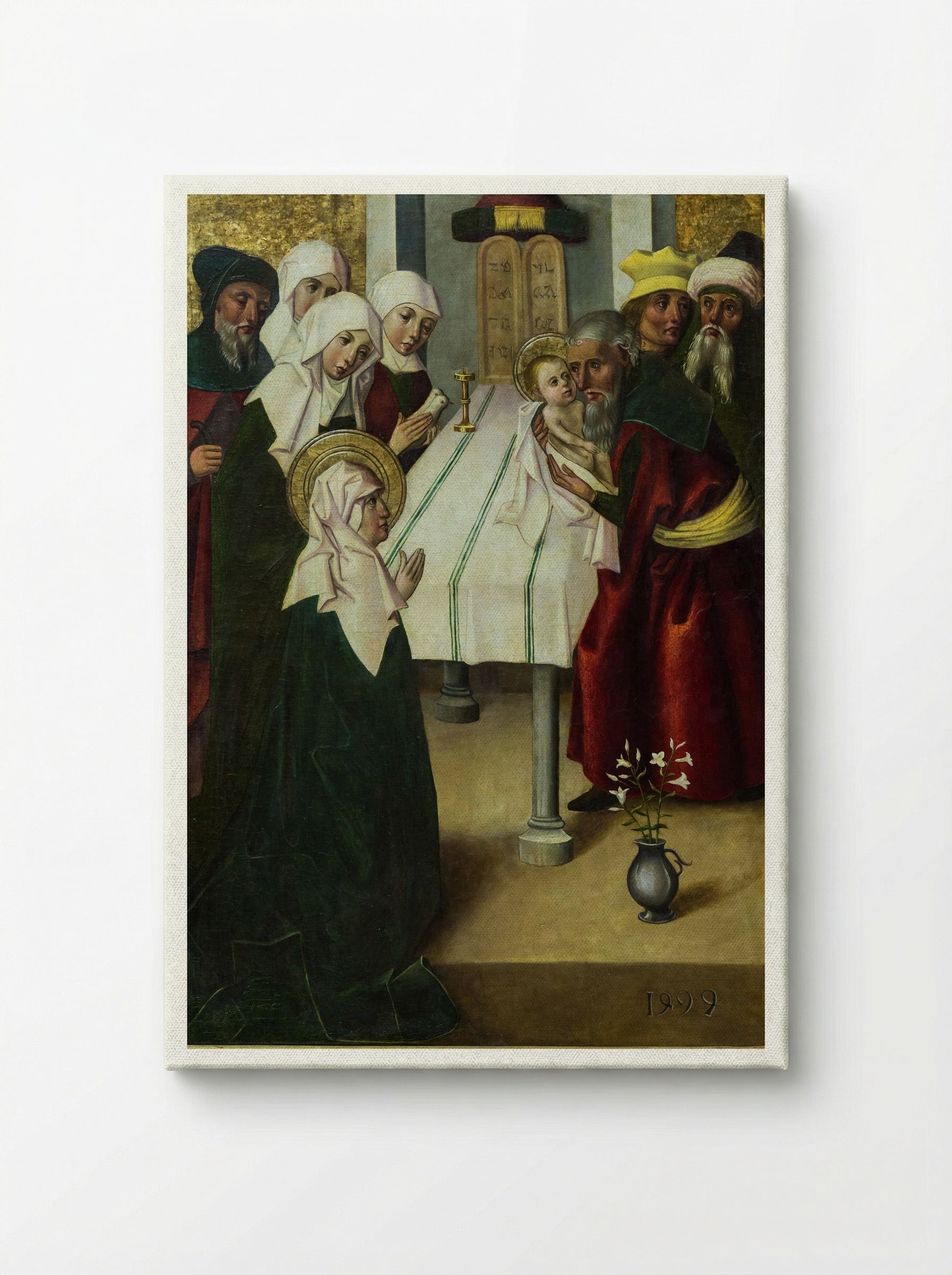 Presentation at the Temple - Meister von Seitenstetten - Canvas
