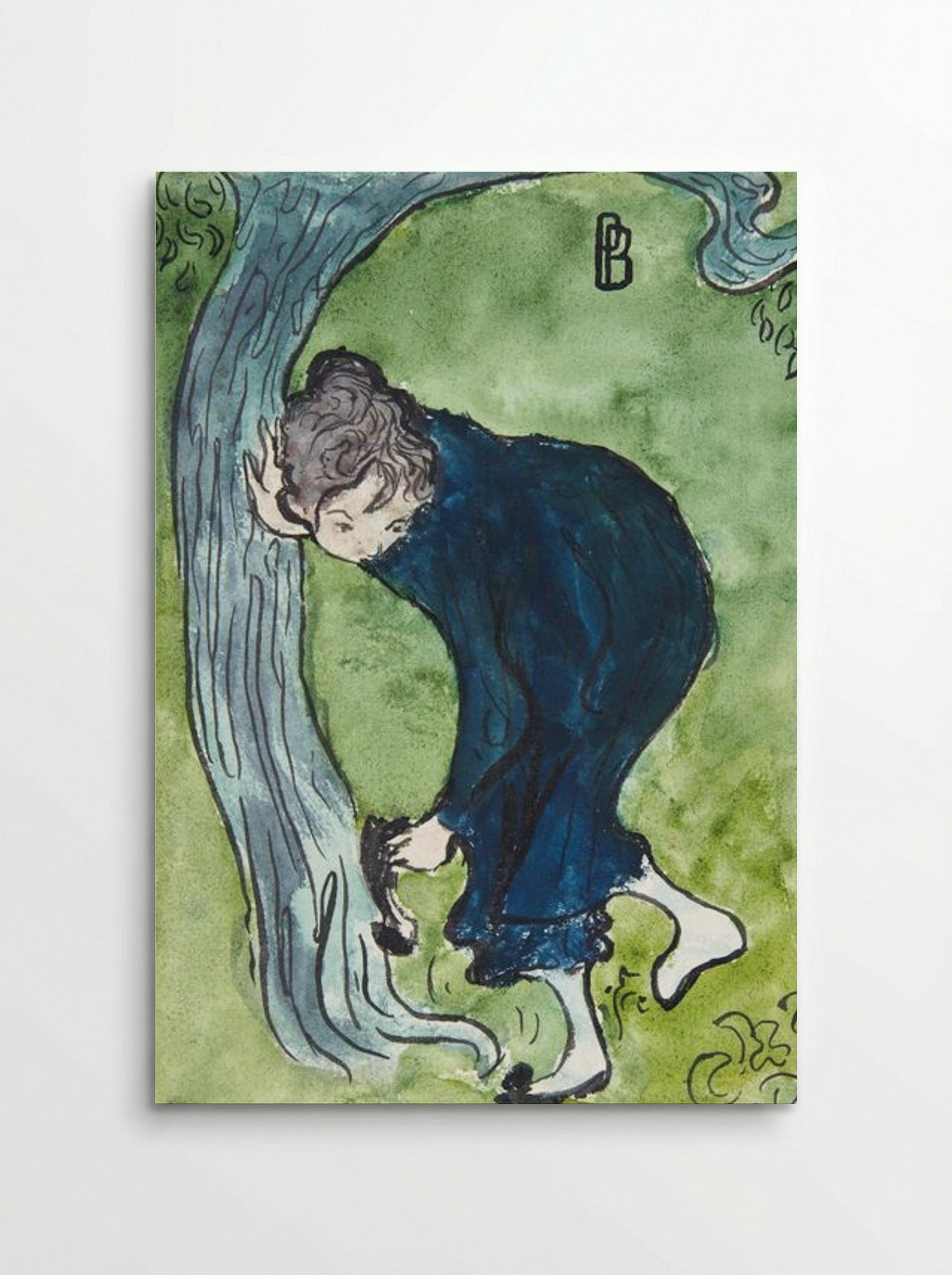 The False Step - Pierre Bonnard - Poster